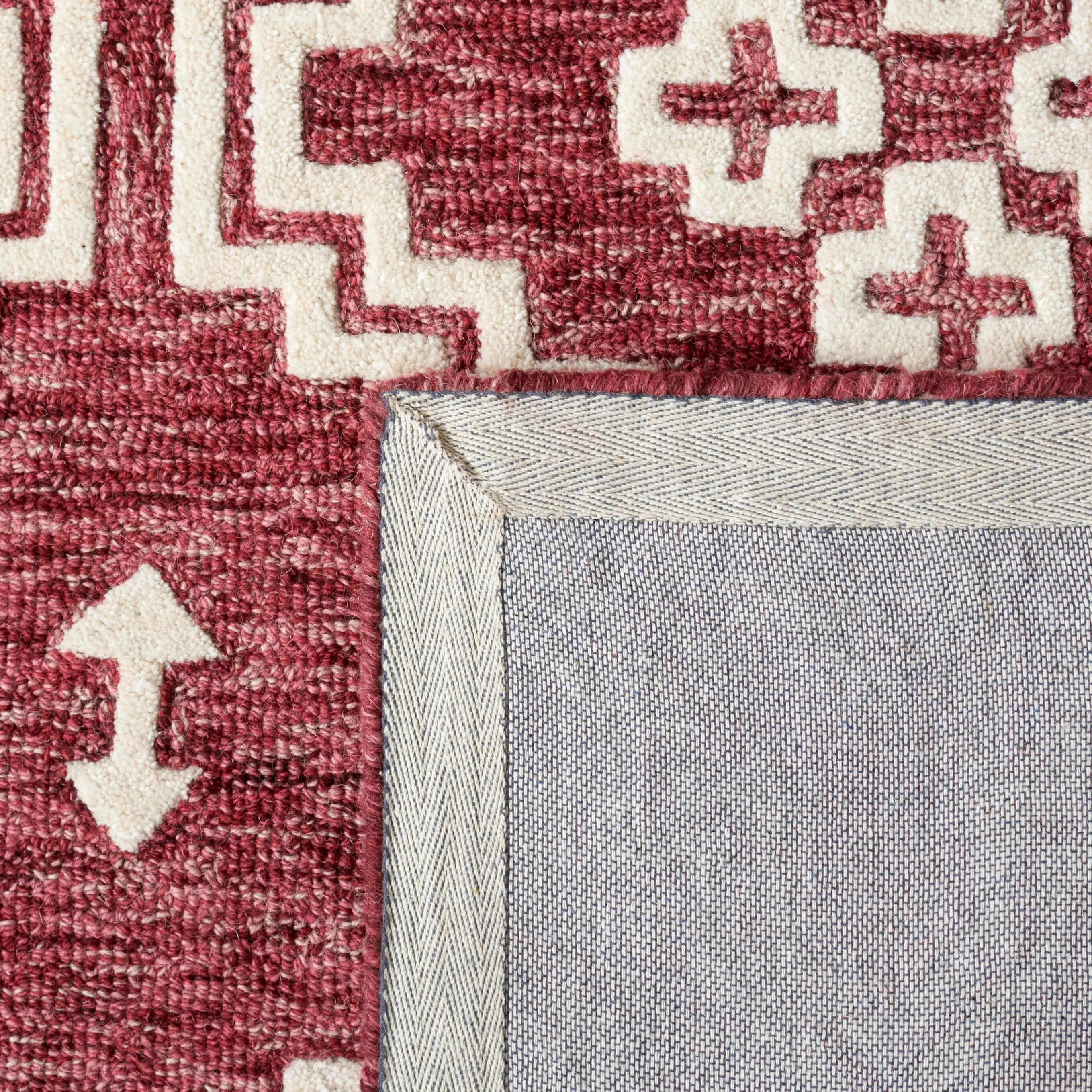 SAFAVIEH Handmade Abstract Ruveyda Modern Wool Rug
