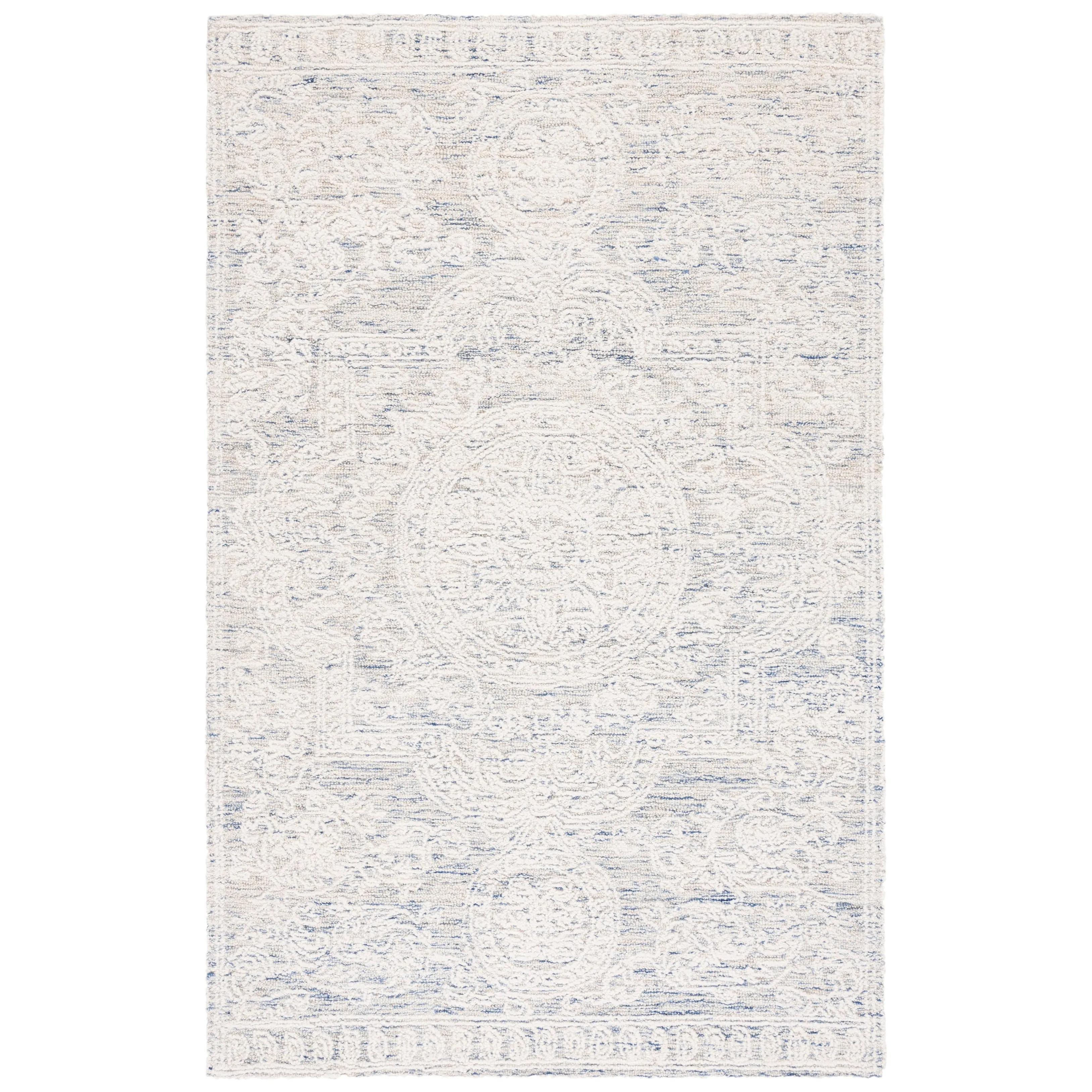 SAFAVIEH Handmade Abstract Torild Medallion Wool Rug
