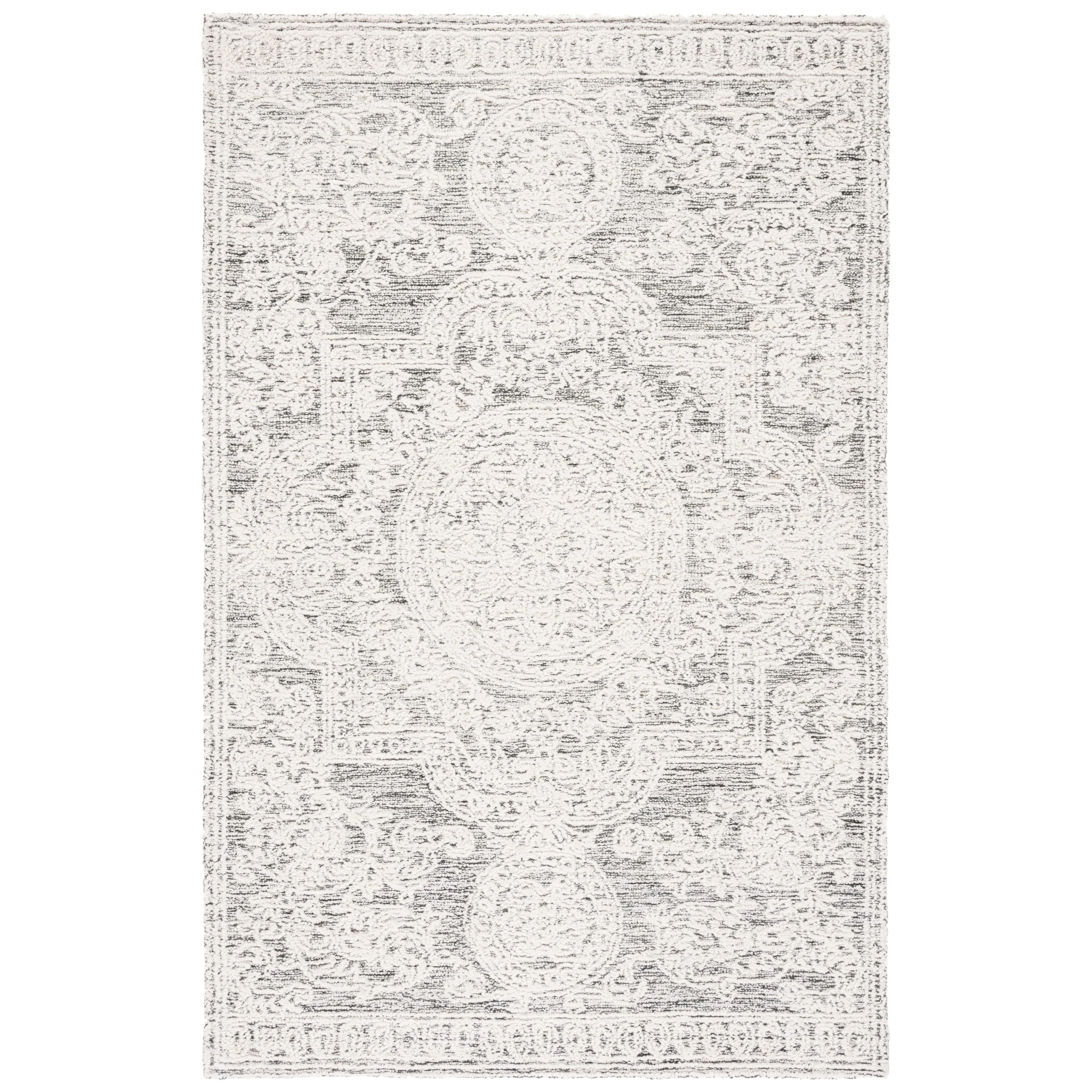 SAFAVIEH Handmade Abstract Torild Medallion Wool Rug
