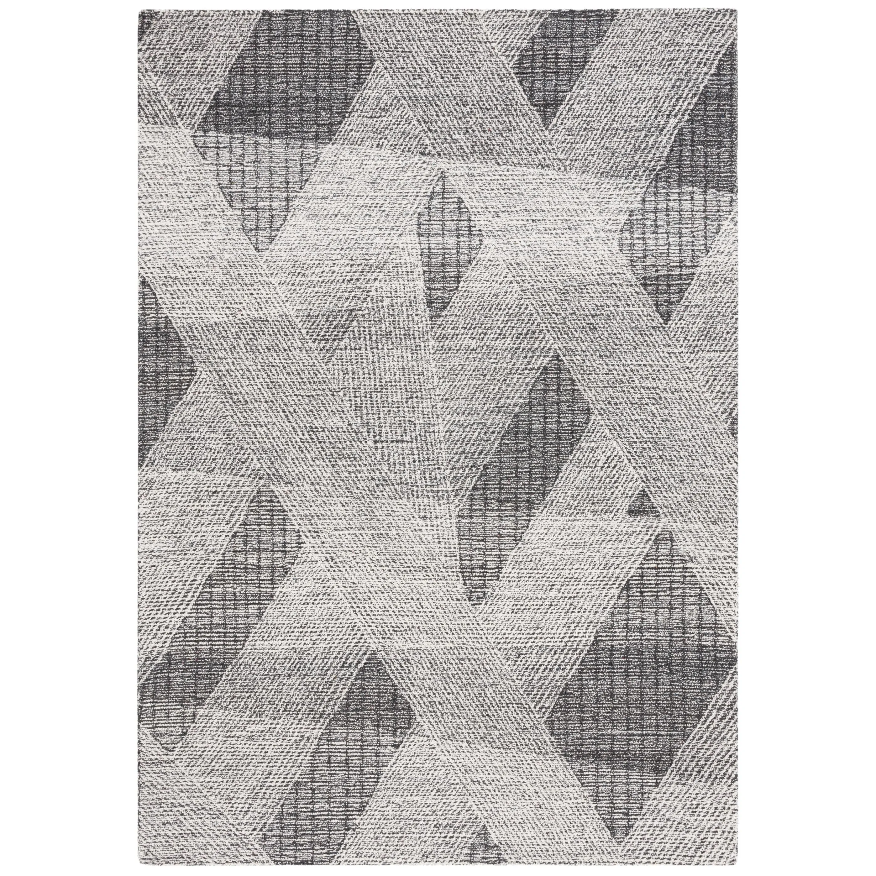 SAFAVIEH Handmade Abstract Zarina Geometric Wool Rug