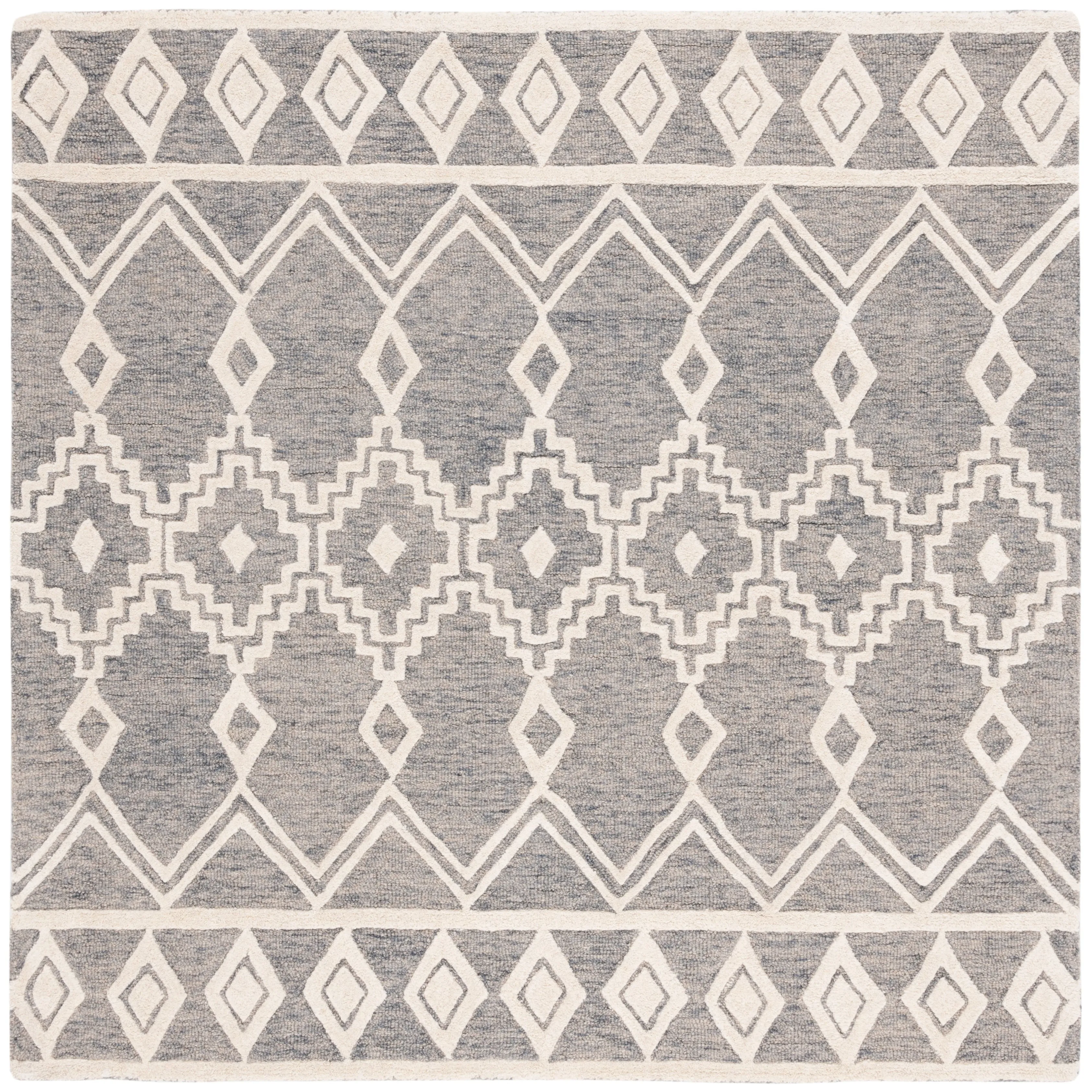 SAFAVIEH Handmade Abstract Zelina Modern Wool Rug
