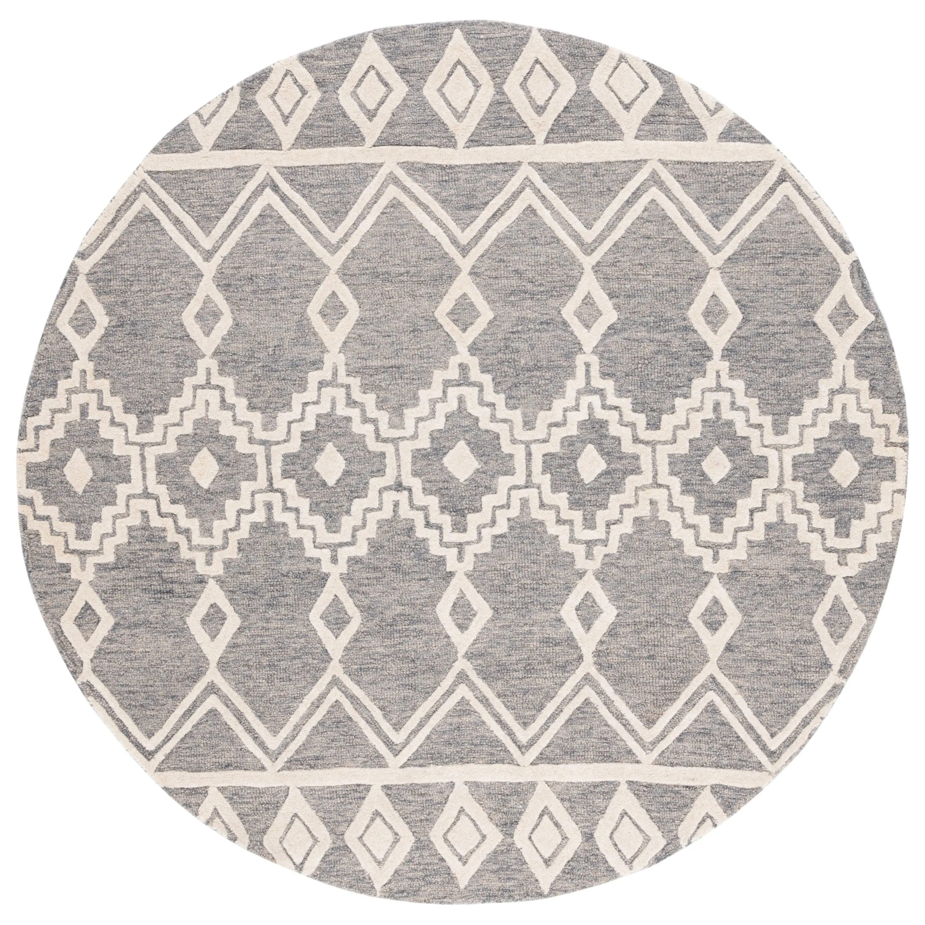 SAFAVIEH Handmade Abstract Zelina Modern Wool Rug