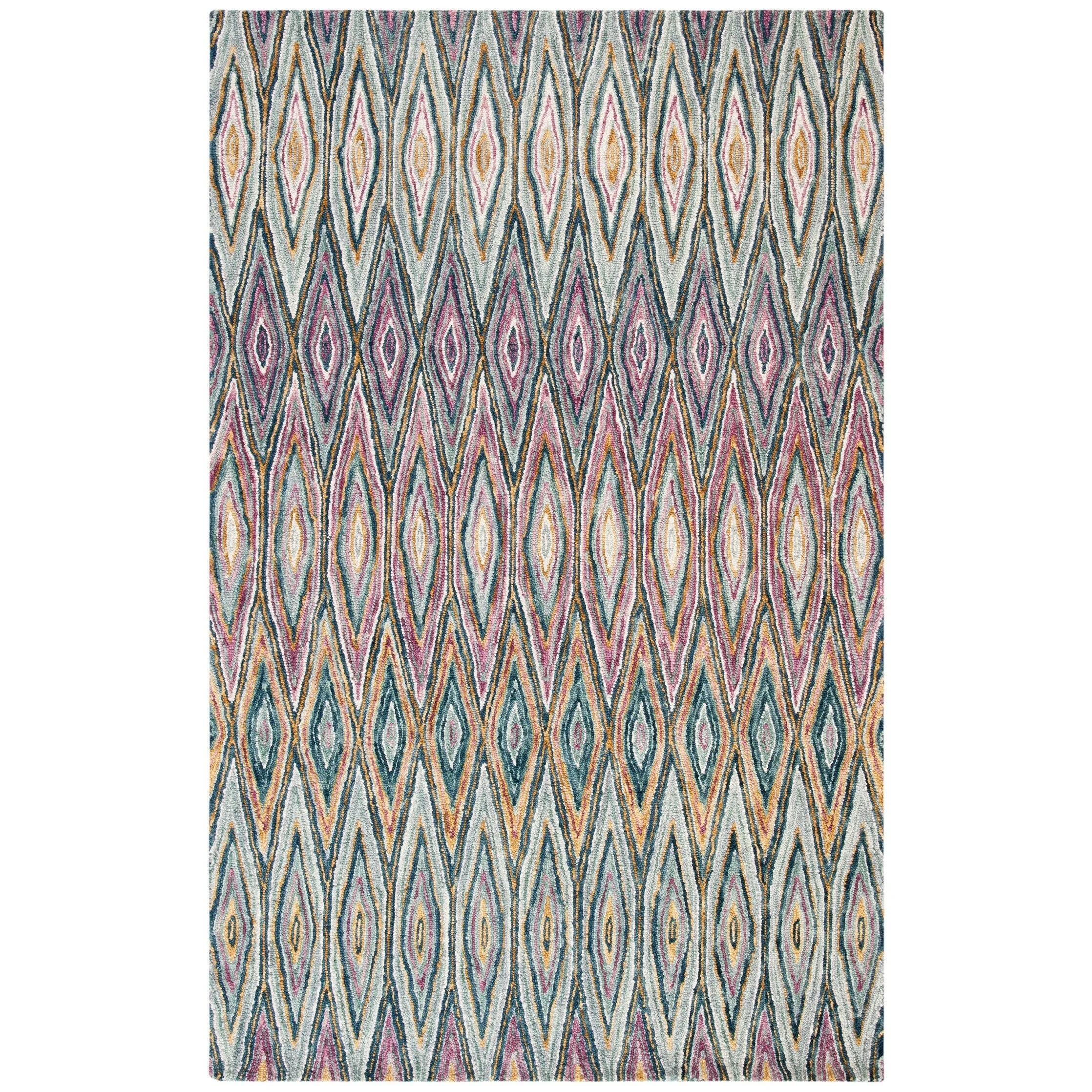 SAFAVIEH Handmade Abstract Zelina Modern Wool Rug