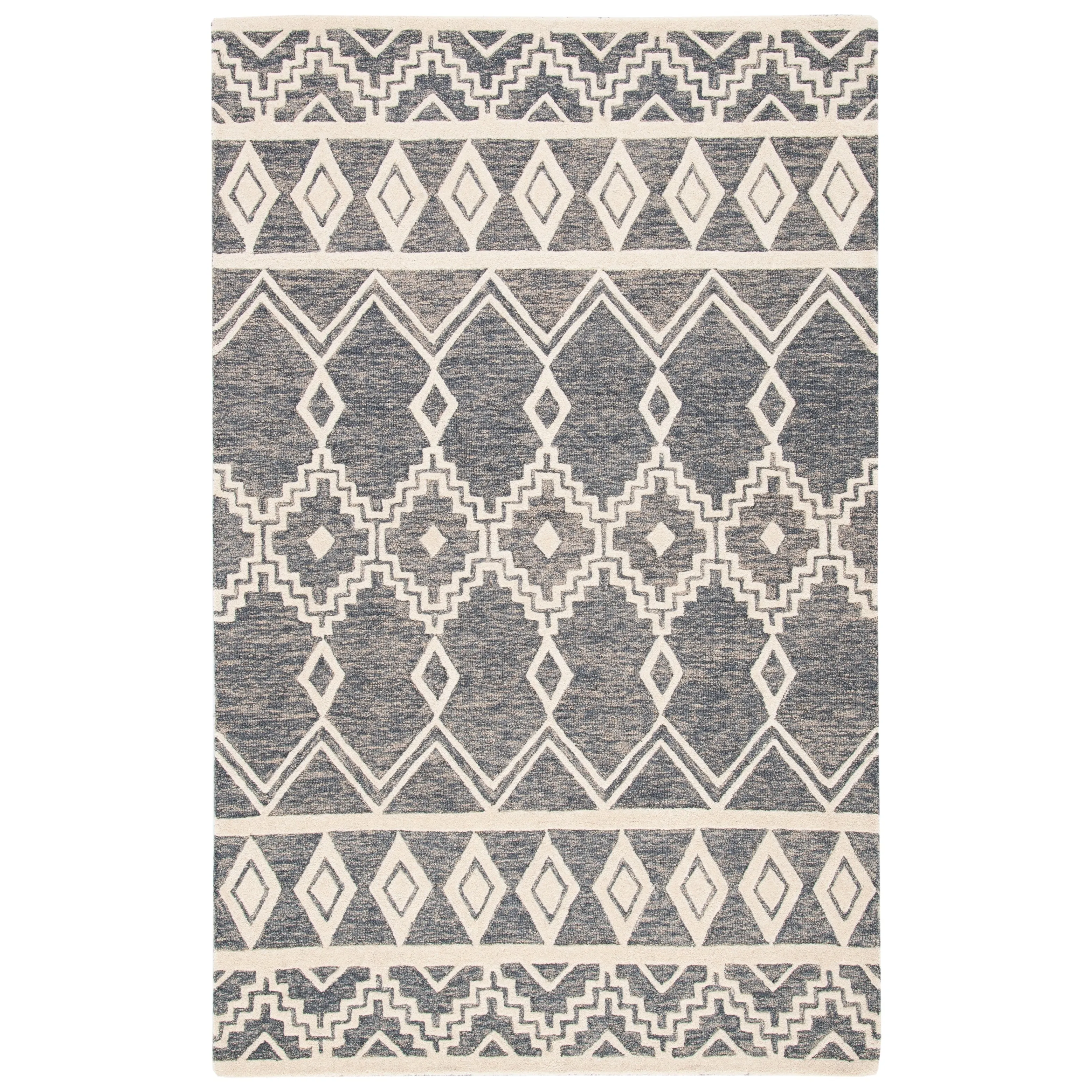 SAFAVIEH Handmade Abstract Zelina Modern Wool Rug