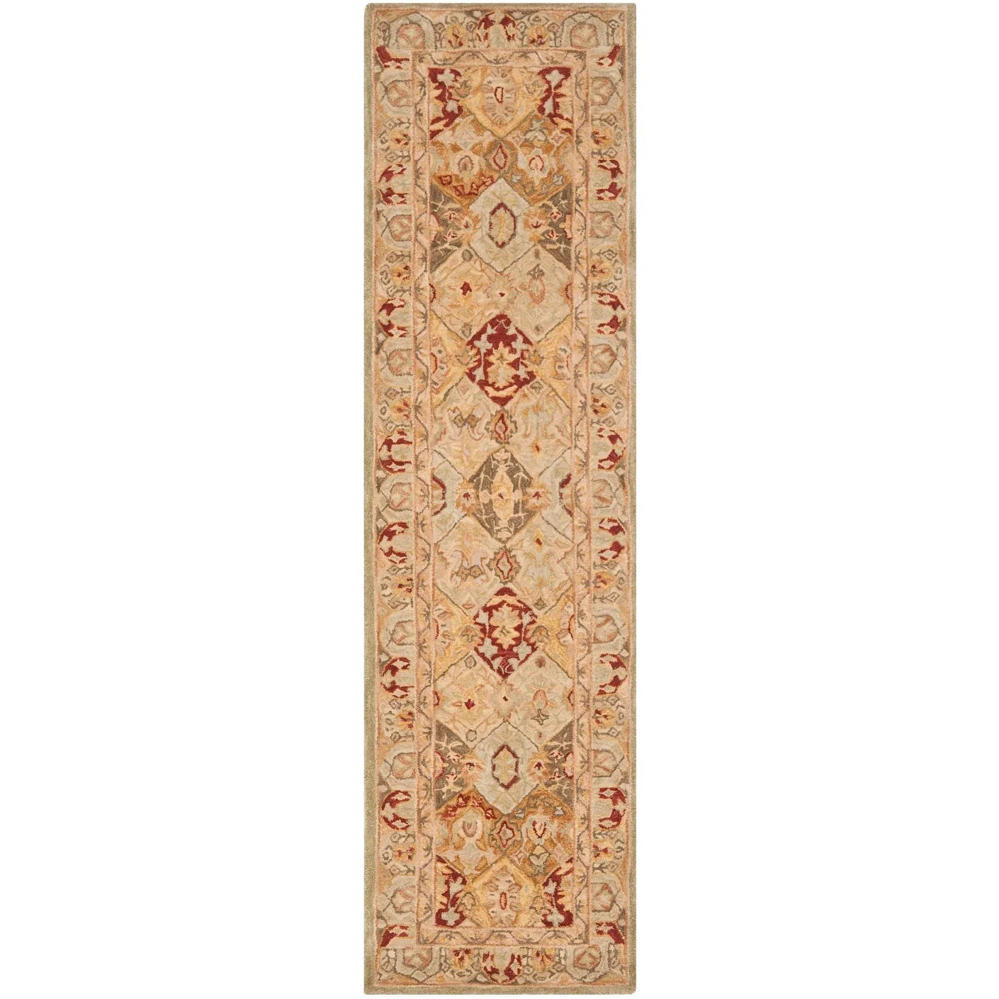 SAFAVIEH Handmade Anatolia Meisje Traditional Oriental Hand-spun Wool Rug