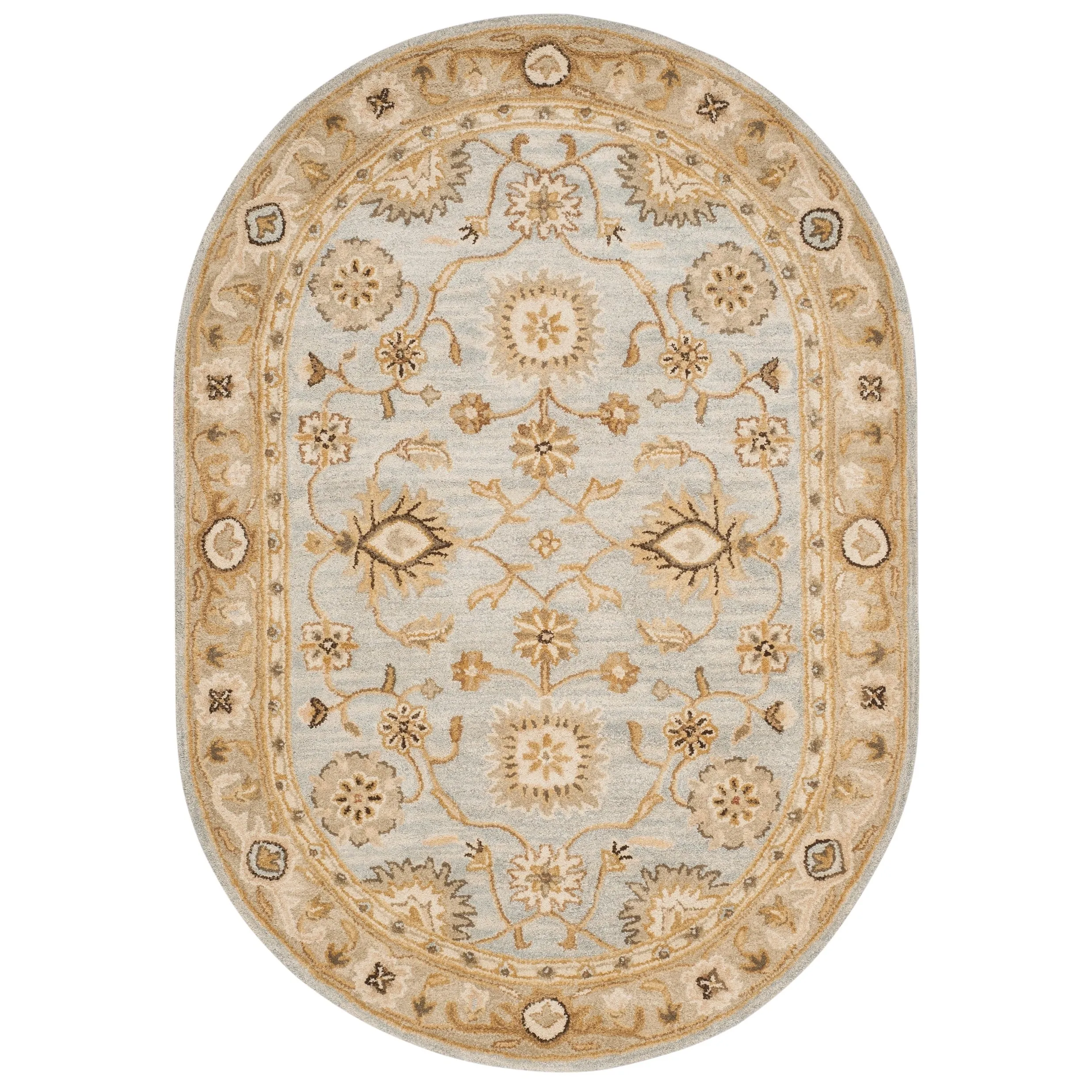 SAFAVIEH Handmade Antiquity Daisy Traditional Oriental Wool Rug