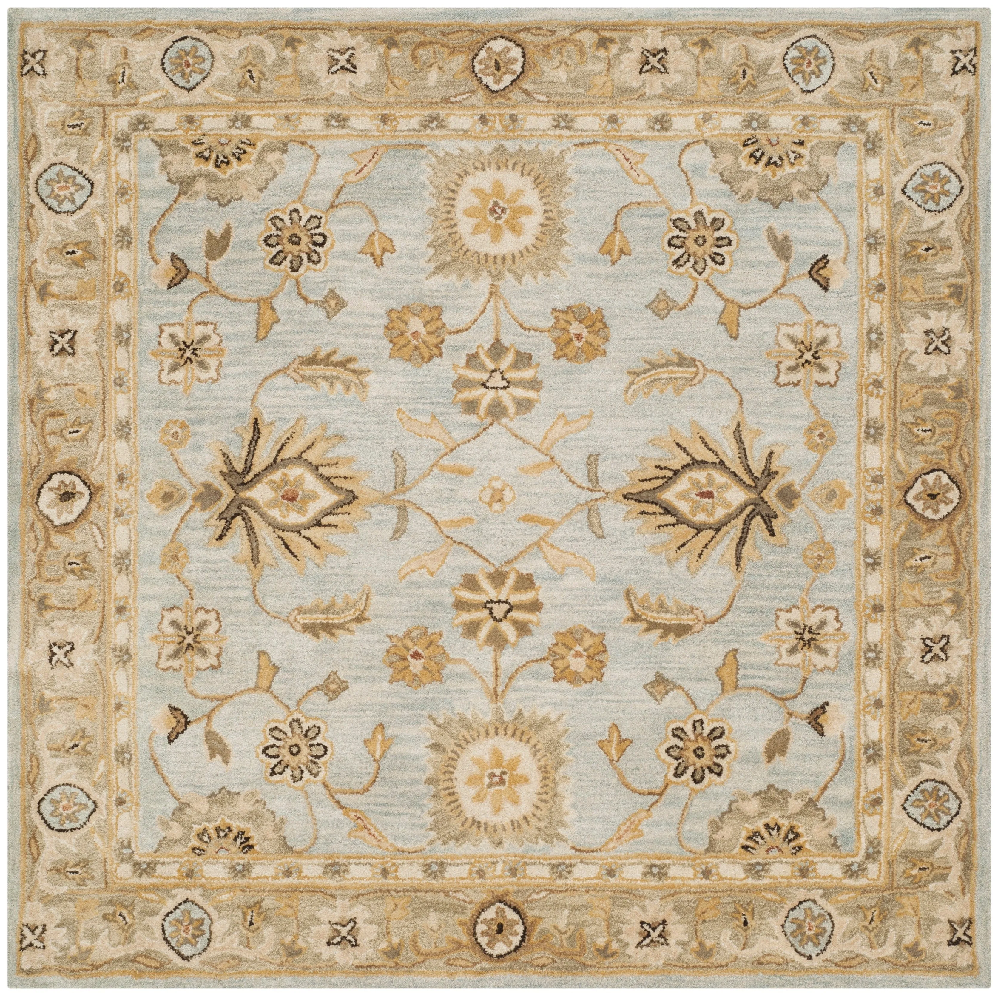 SAFAVIEH Handmade Antiquity Daisy Traditional Oriental Wool Rug