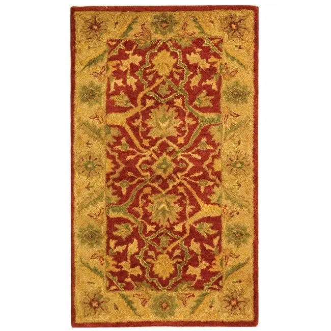 SAFAVIEH Handmade Antiquity Loana Traditional Oriental Wool Rug