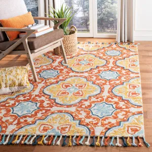 SAFAVIEH Handmade Aspen Misao Boho Tassel Wool Rug