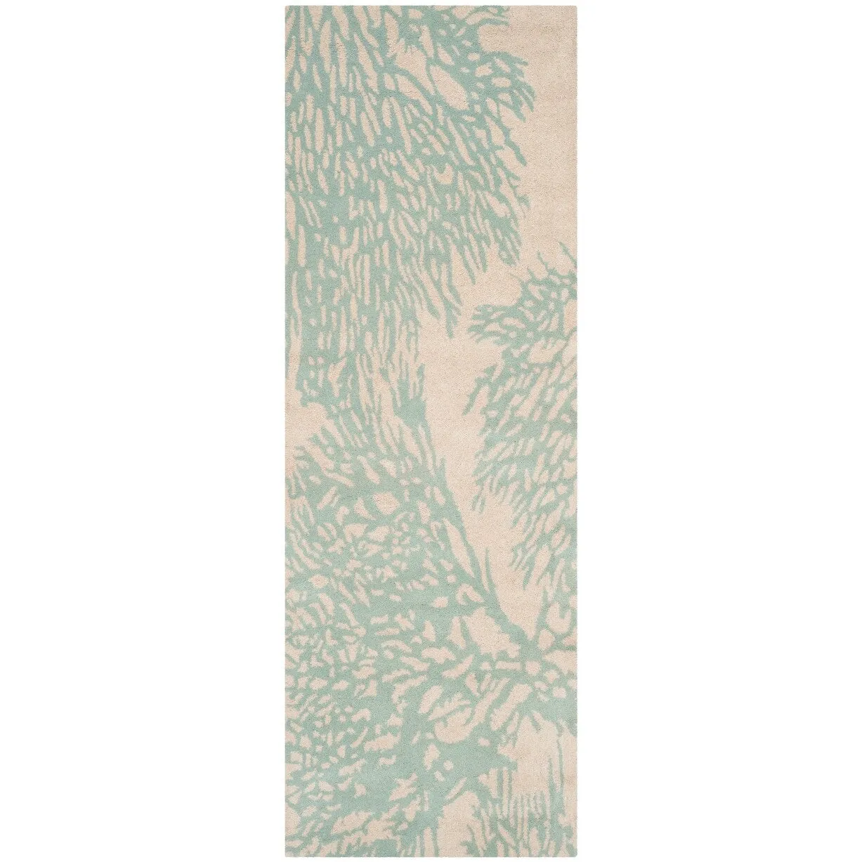 SAFAVIEH Handmade Bella Dwynwen Modern Floral Wool Rug