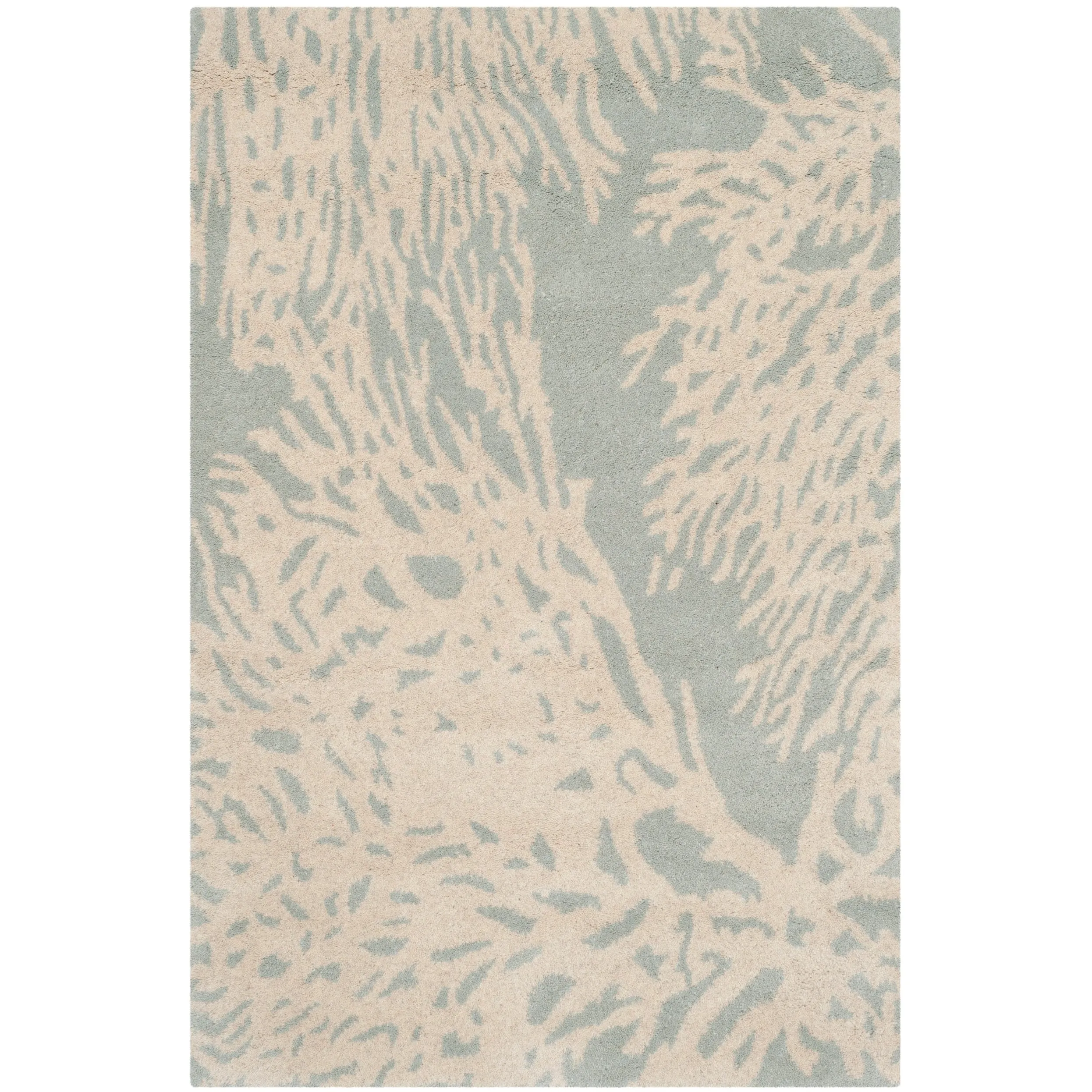 SAFAVIEH Handmade Bella Dwynwen Modern Floral Wool Rug