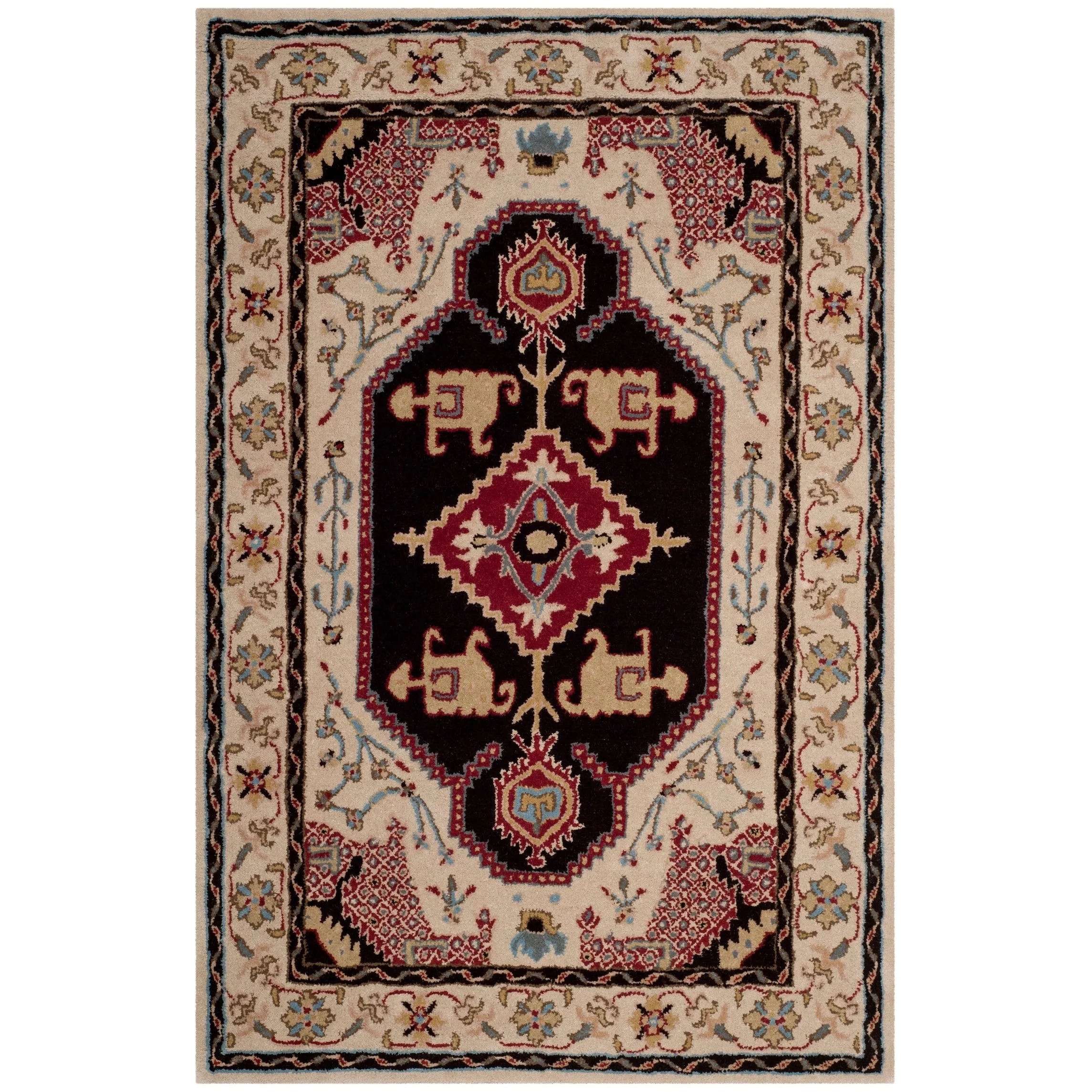 SAFAVIEH Handmade Bellagio Adelya Modern Oriental Wool Rug