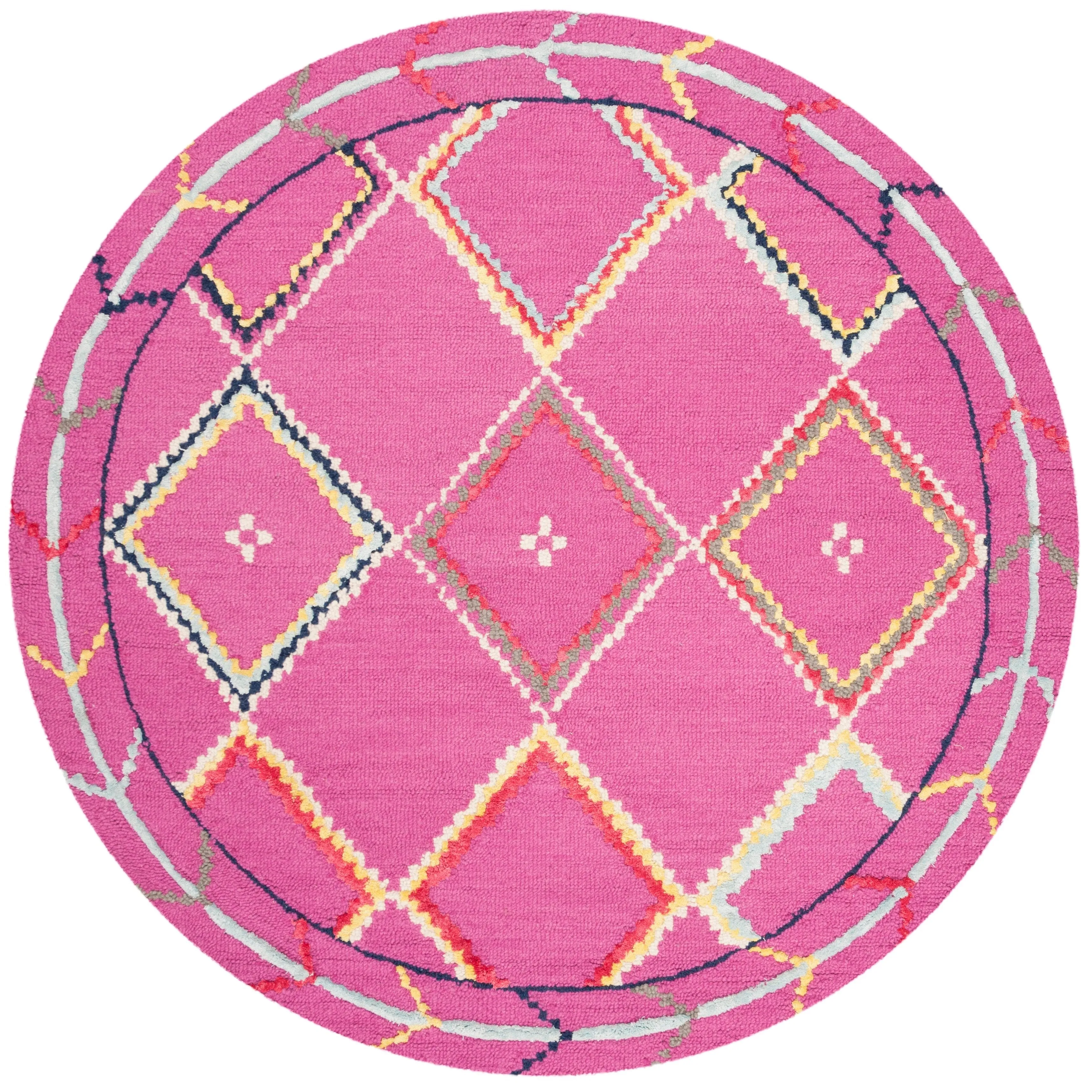 SAFAVIEH Handmade Bellagio Monah Boho Moroccan Wool Rug