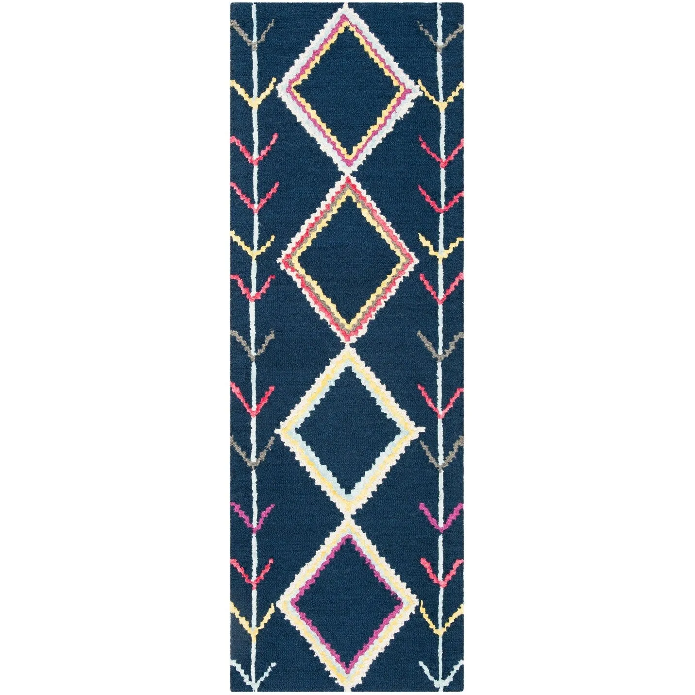 SAFAVIEH Handmade Bellagio Monah Boho Moroccan Wool Rug