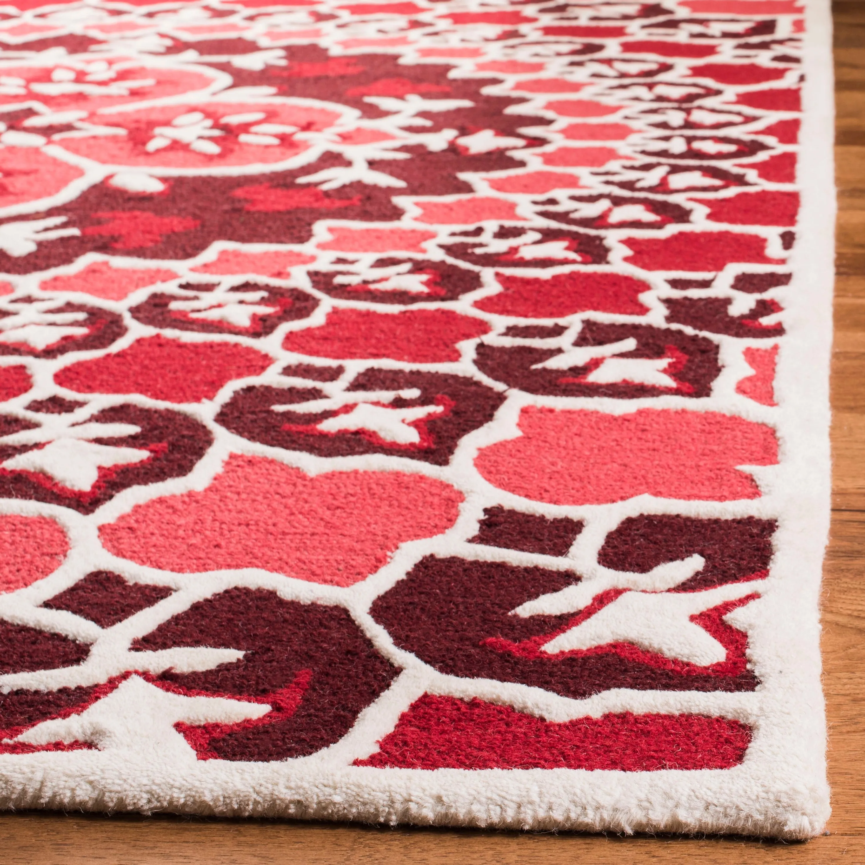 SAFAVIEH Handmade Bellagio Ronak Modern Oriental Wool Rug