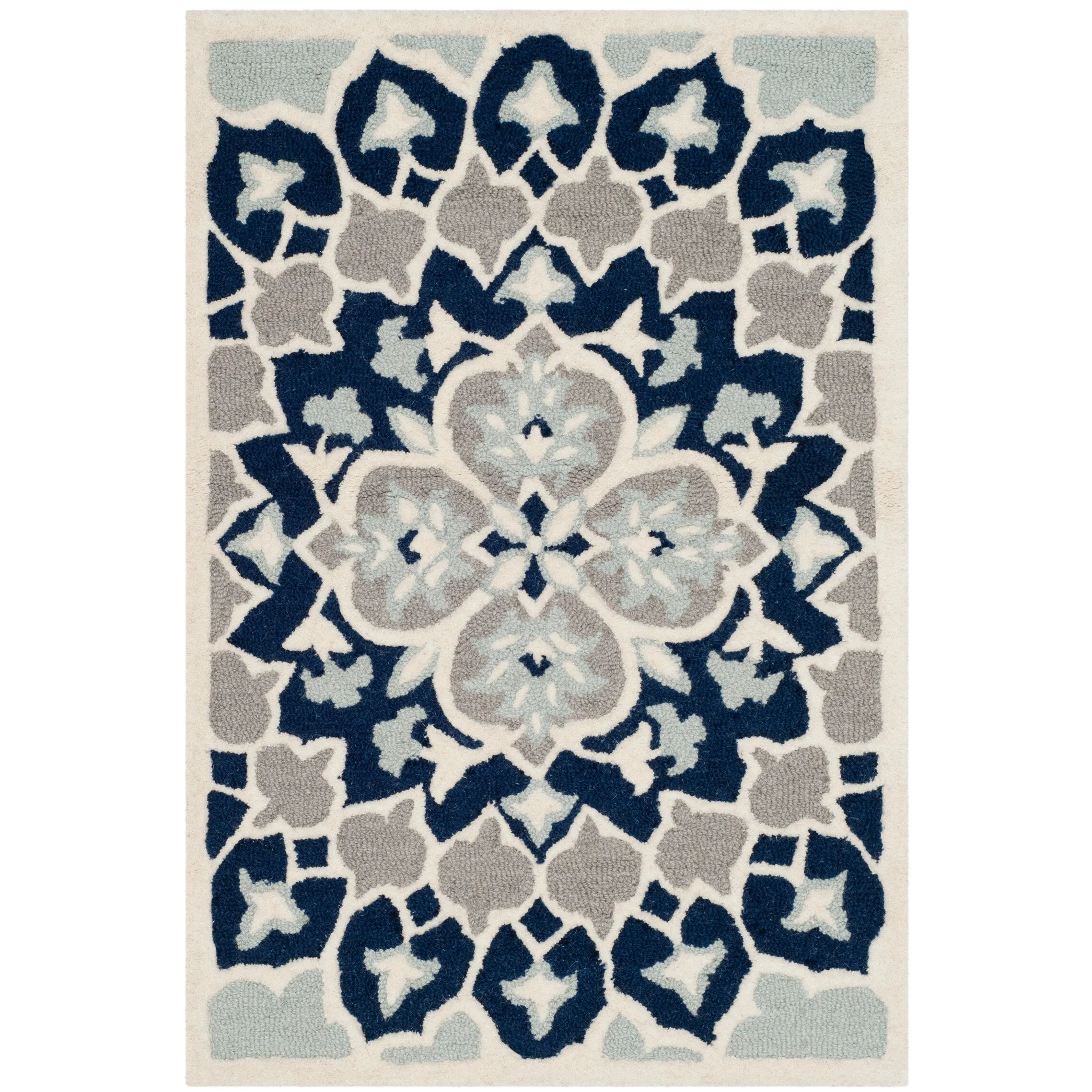 SAFAVIEH Handmade Bellagio Ronak Modern Oriental Wool Rug