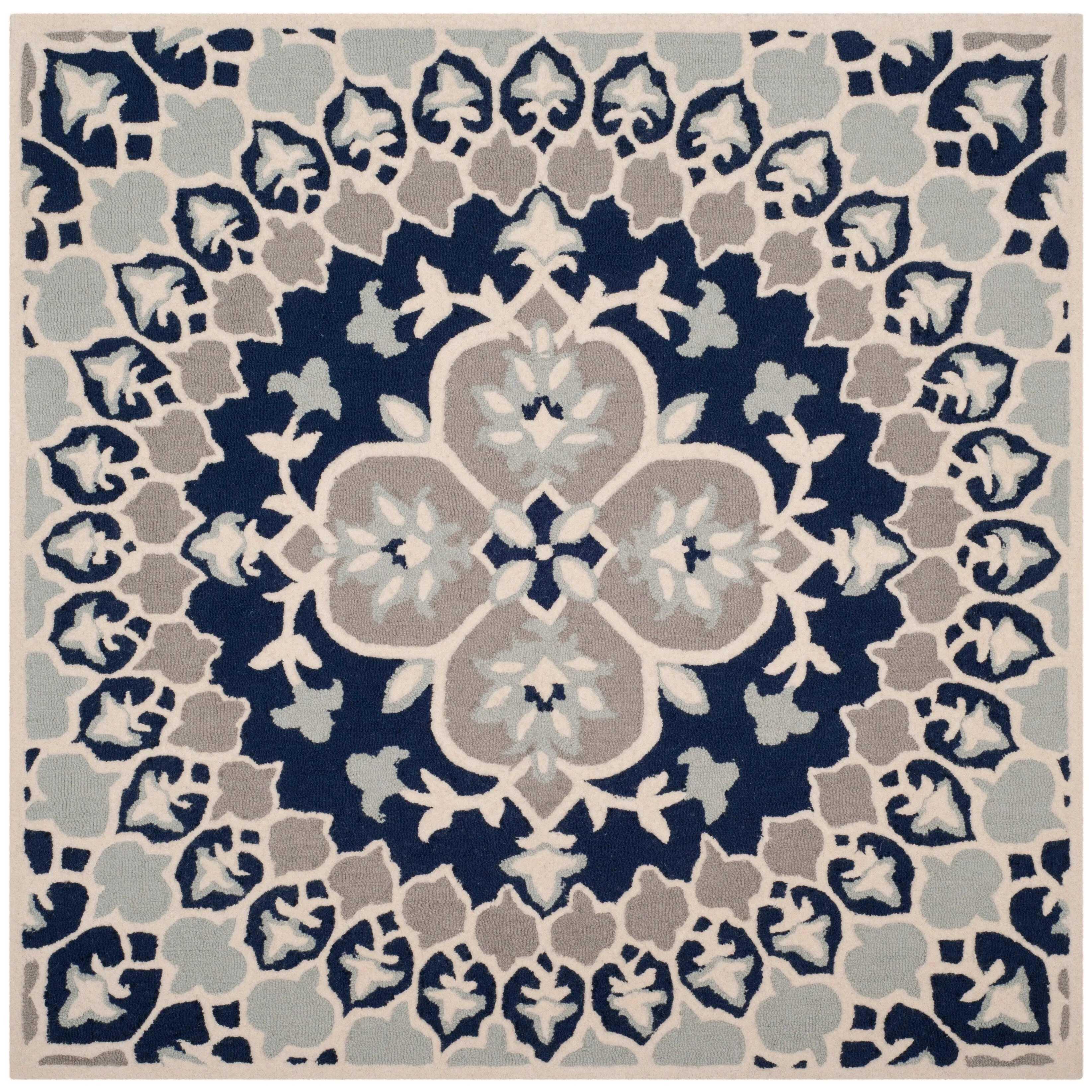SAFAVIEH Handmade Bellagio Ronak Modern Oriental Wool Rug