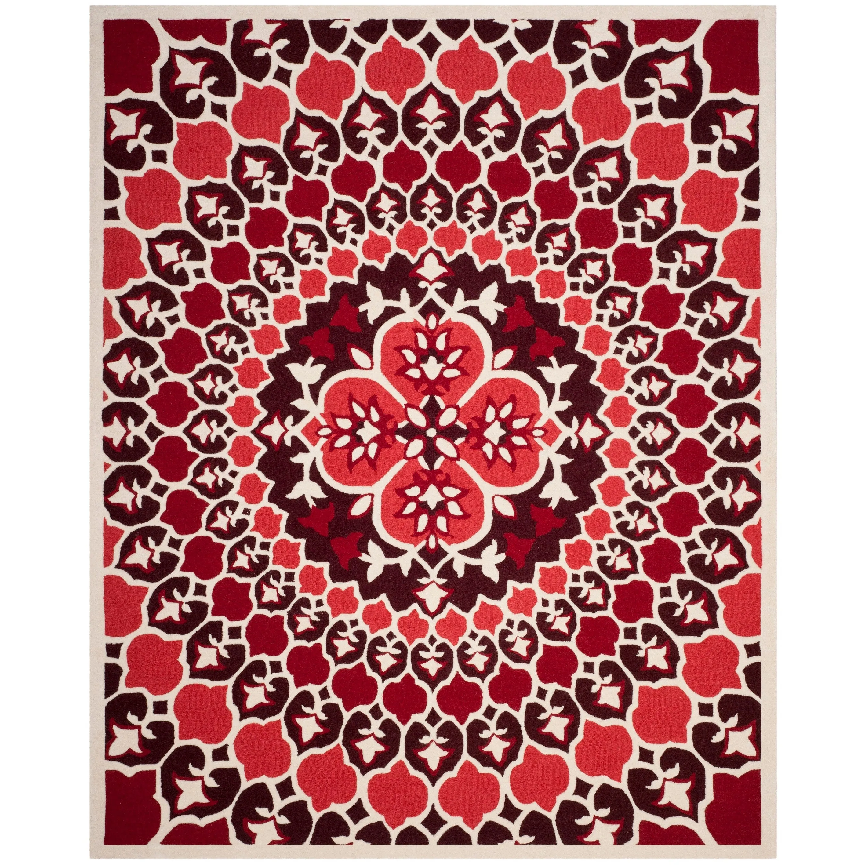SAFAVIEH Handmade Bellagio Ronak Modern Oriental Wool Rug