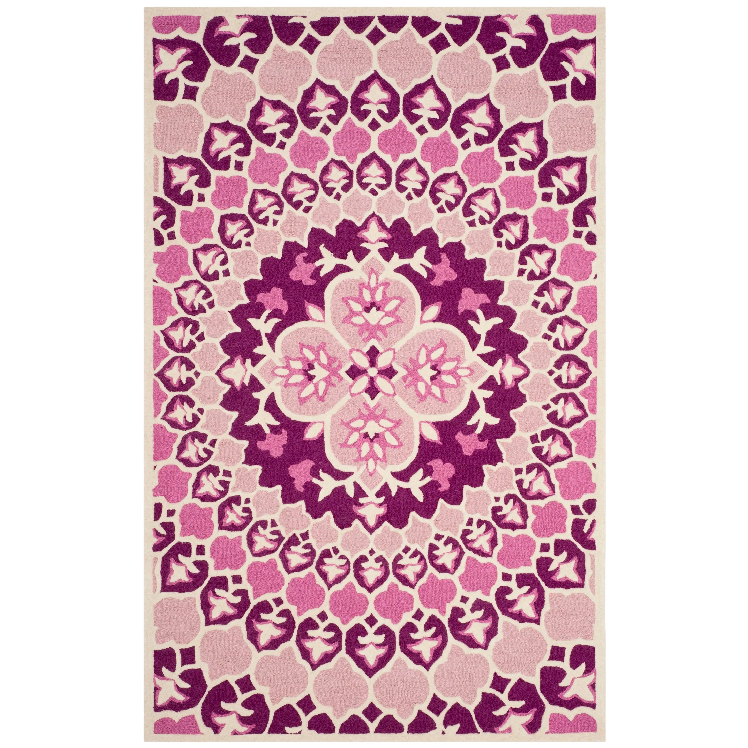 SAFAVIEH Handmade Bellagio Ronak Modern Oriental Wool Rug