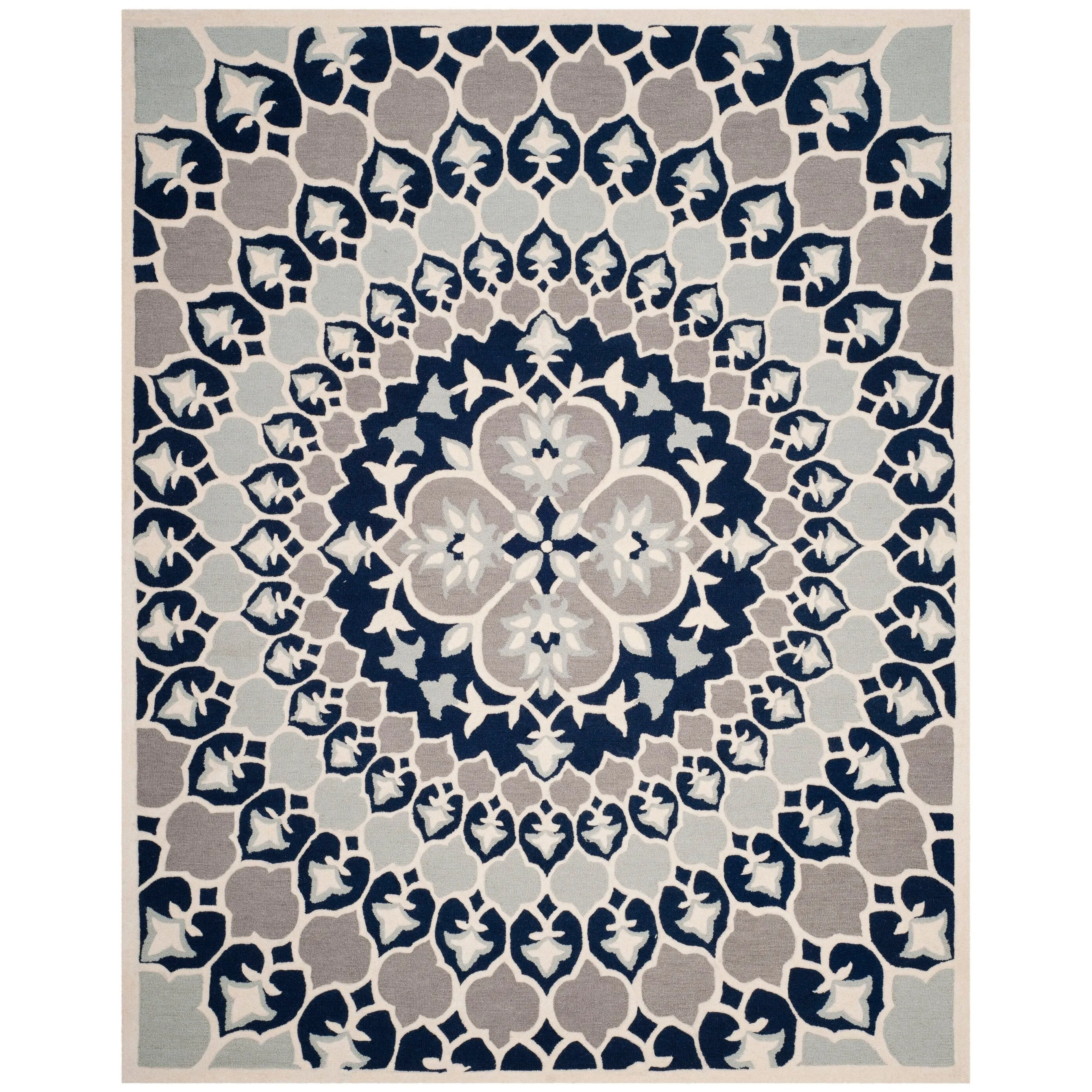 SAFAVIEH Handmade Bellagio Ronak Modern Oriental Wool Rug