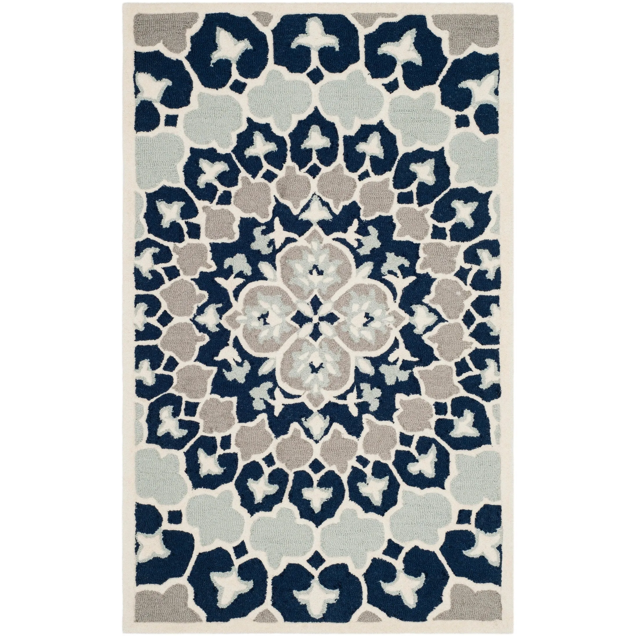SAFAVIEH Handmade Bellagio Ronak Modern Oriental Wool Rug