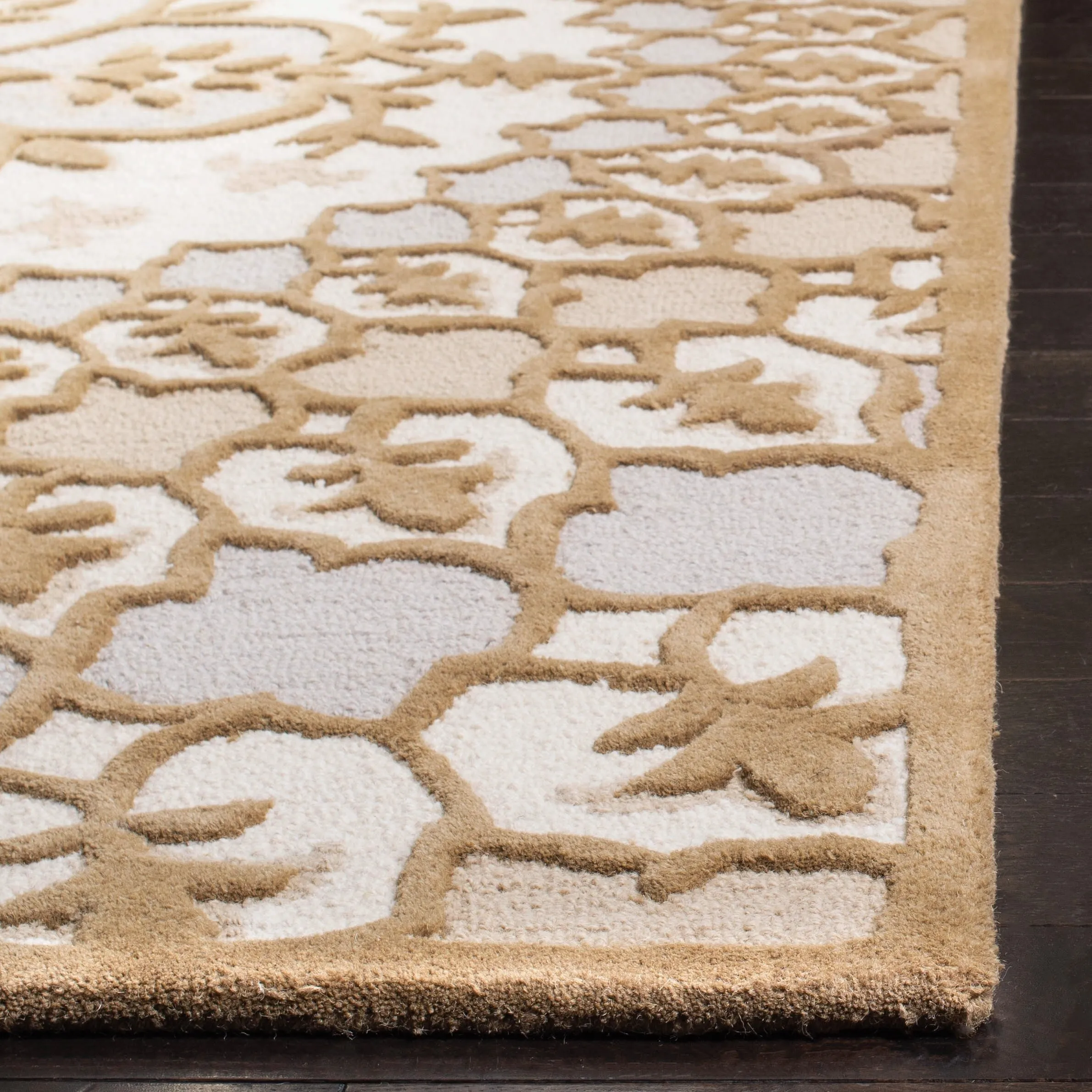 SAFAVIEH Handmade Bellagio Ronak Modern Oriental Wool Rug