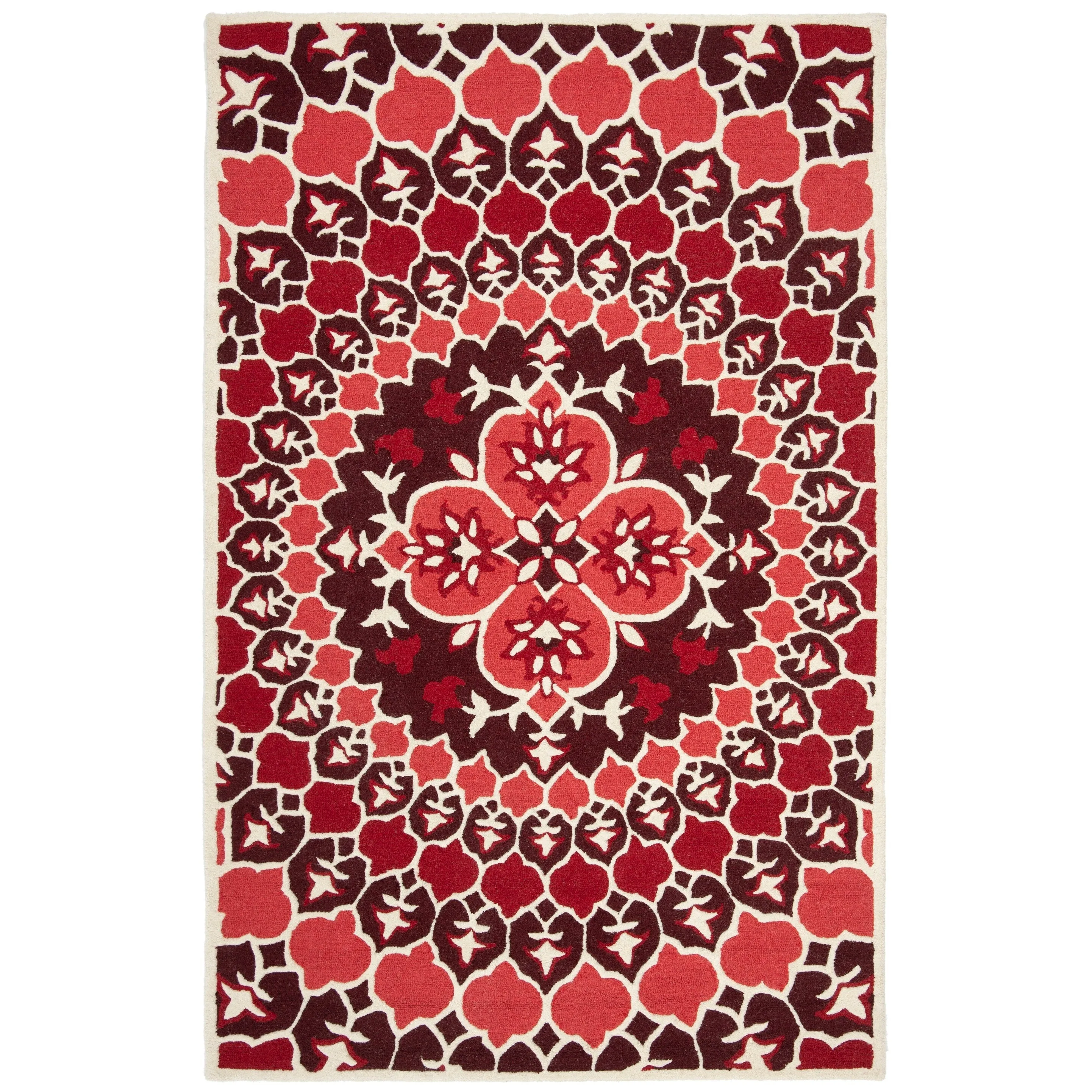 SAFAVIEH Handmade Bellagio Ronak Modern Oriental Wool Rug