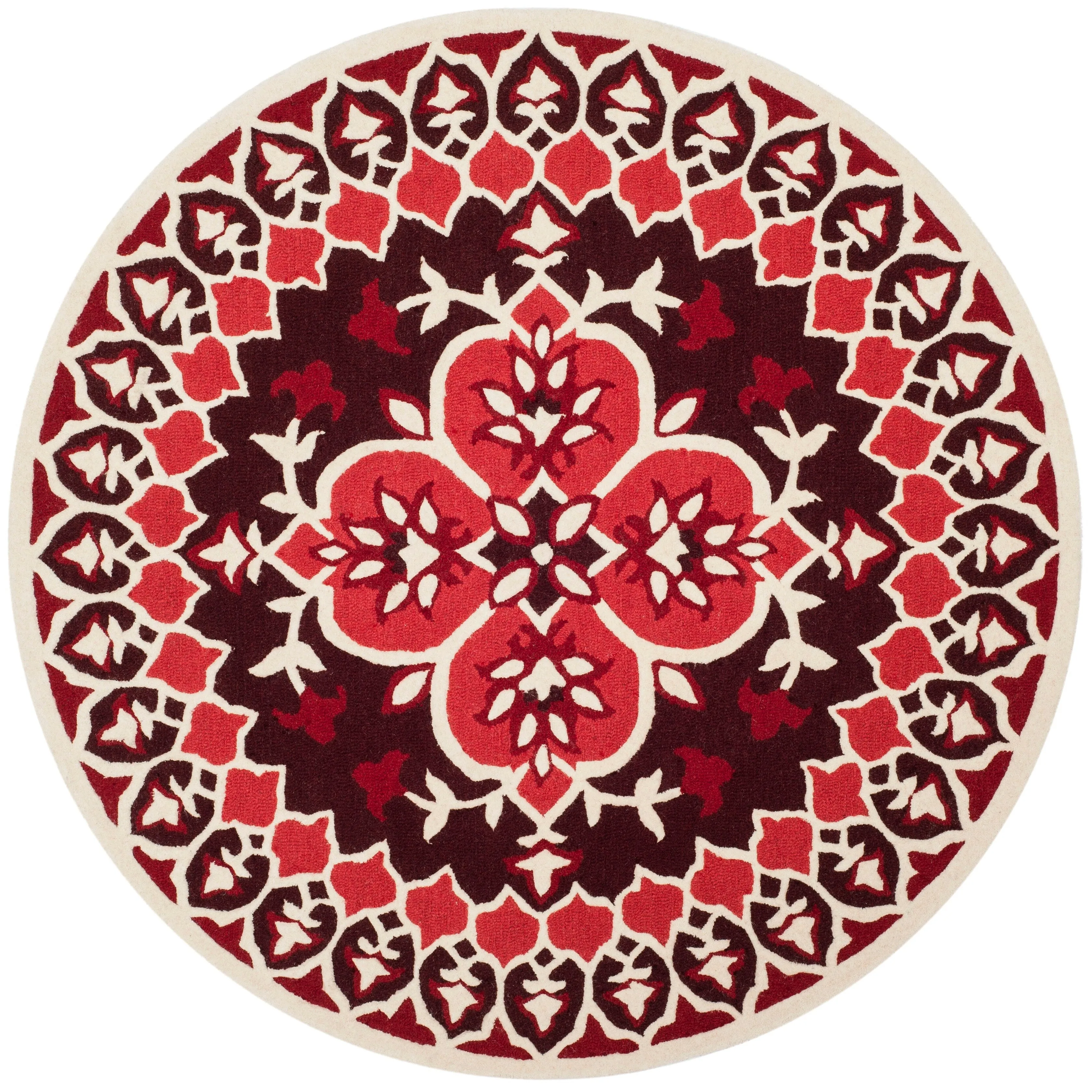 SAFAVIEH Handmade Bellagio Ronak Modern Oriental Wool Rug