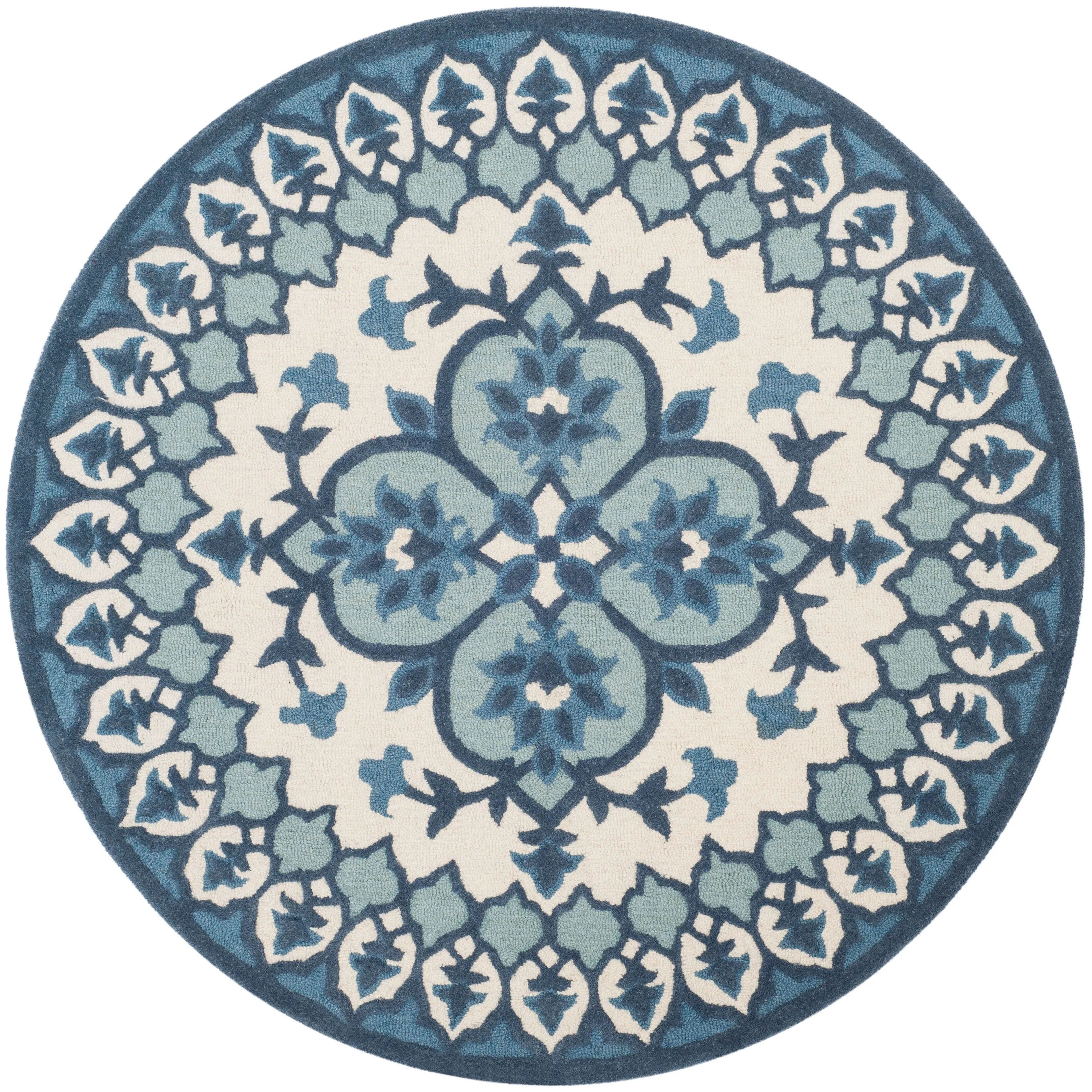 SAFAVIEH Handmade Bellagio Ronak Modern Oriental Wool Rug