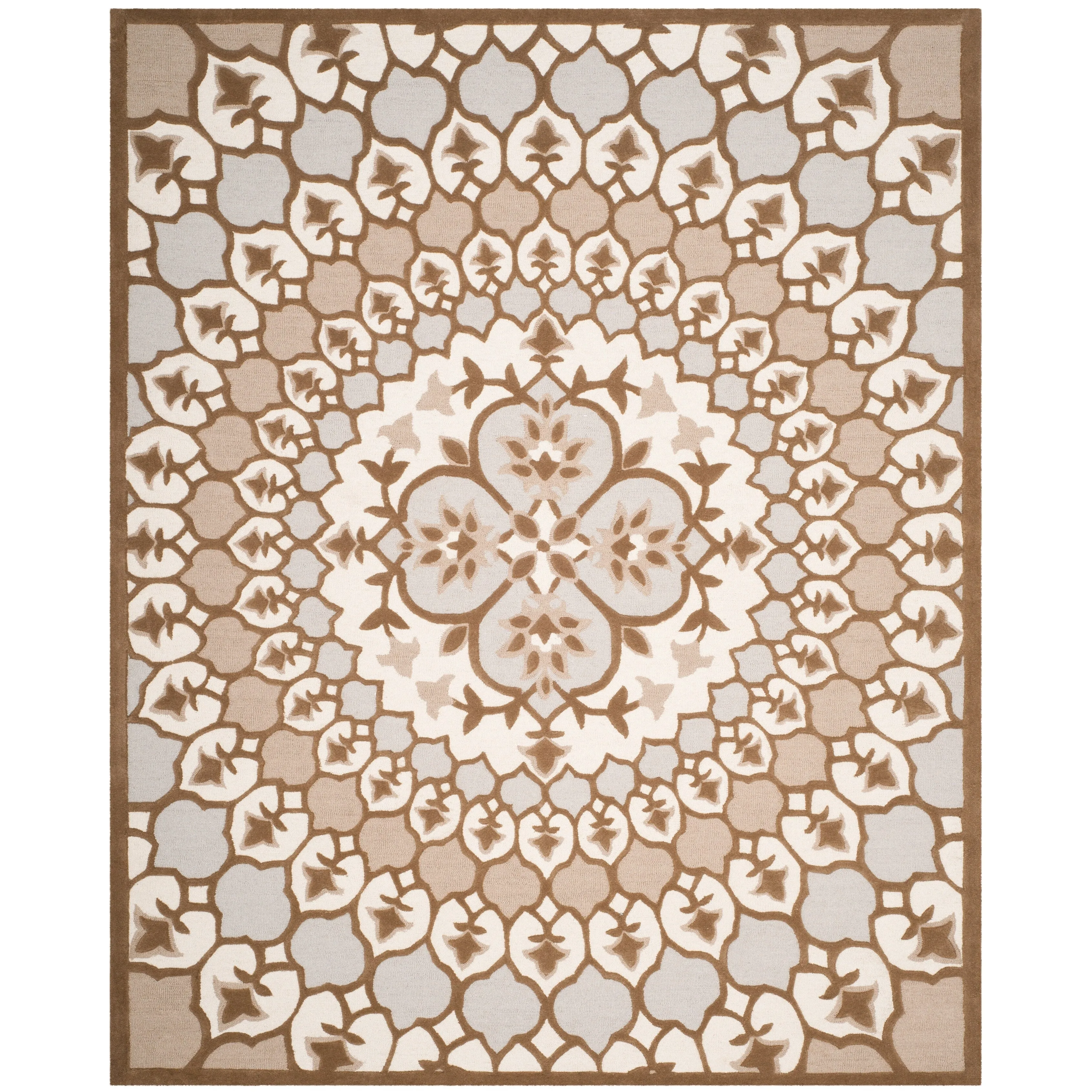 SAFAVIEH Handmade Bellagio Ronak Modern Oriental Wool Rug