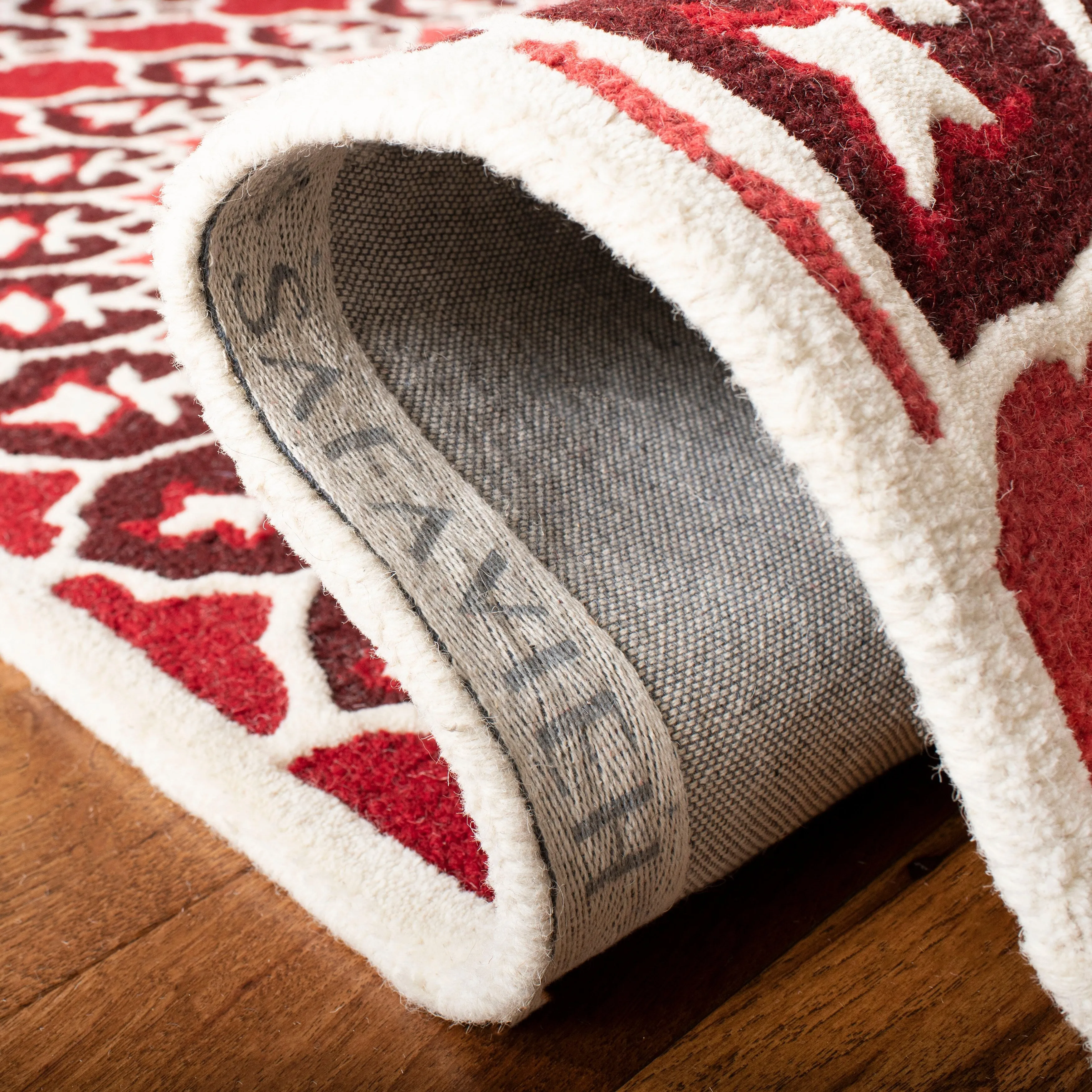 SAFAVIEH Handmade Bellagio Ronak Modern Oriental Wool Rug