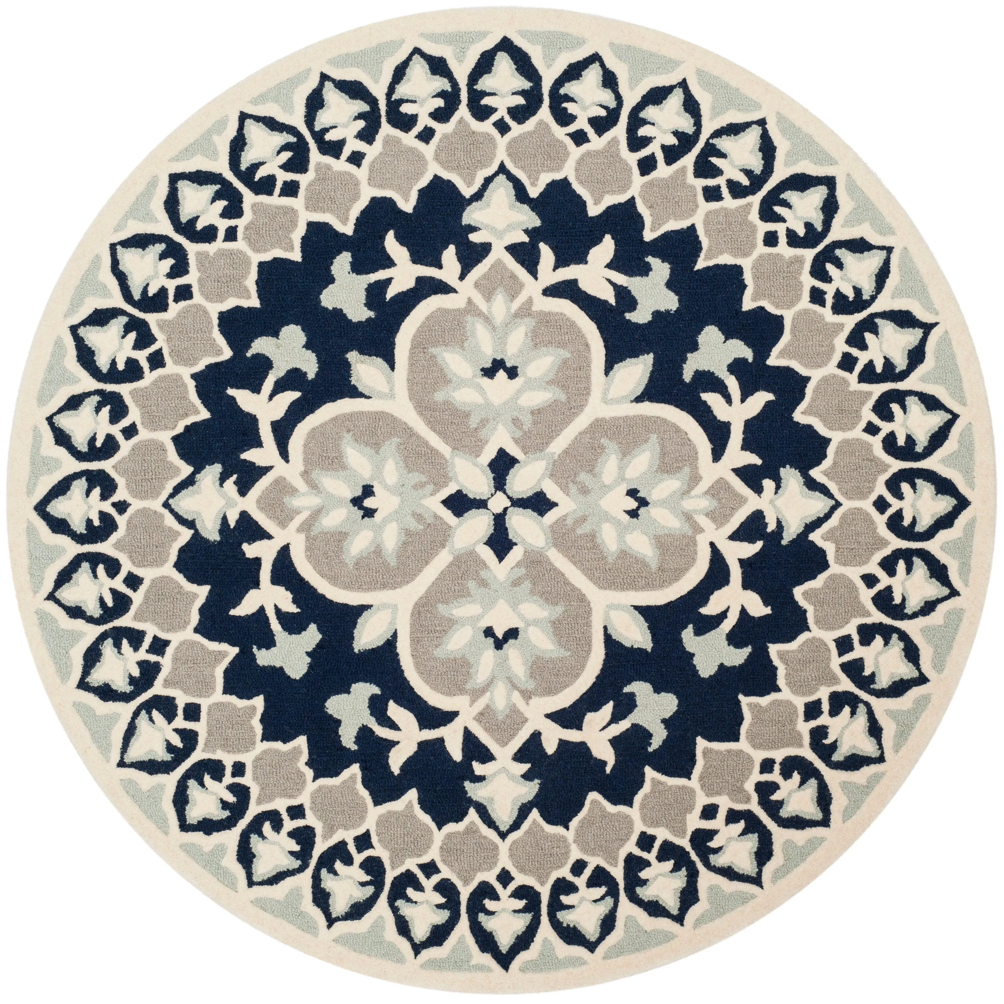 SAFAVIEH Handmade Bellagio Ronak Modern Oriental Wool Rug