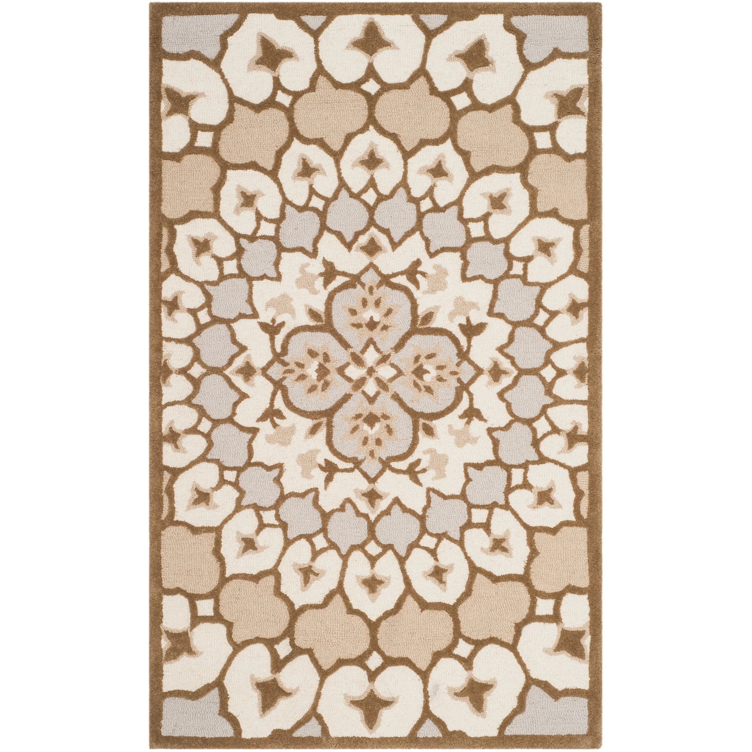SAFAVIEH Handmade Bellagio Ronak Modern Oriental Wool Rug