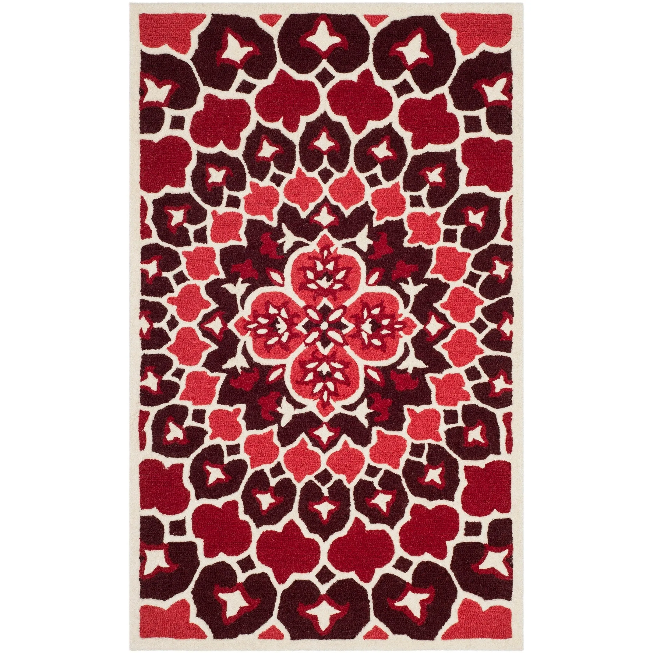 SAFAVIEH Handmade Bellagio Ronak Modern Oriental Wool Rug