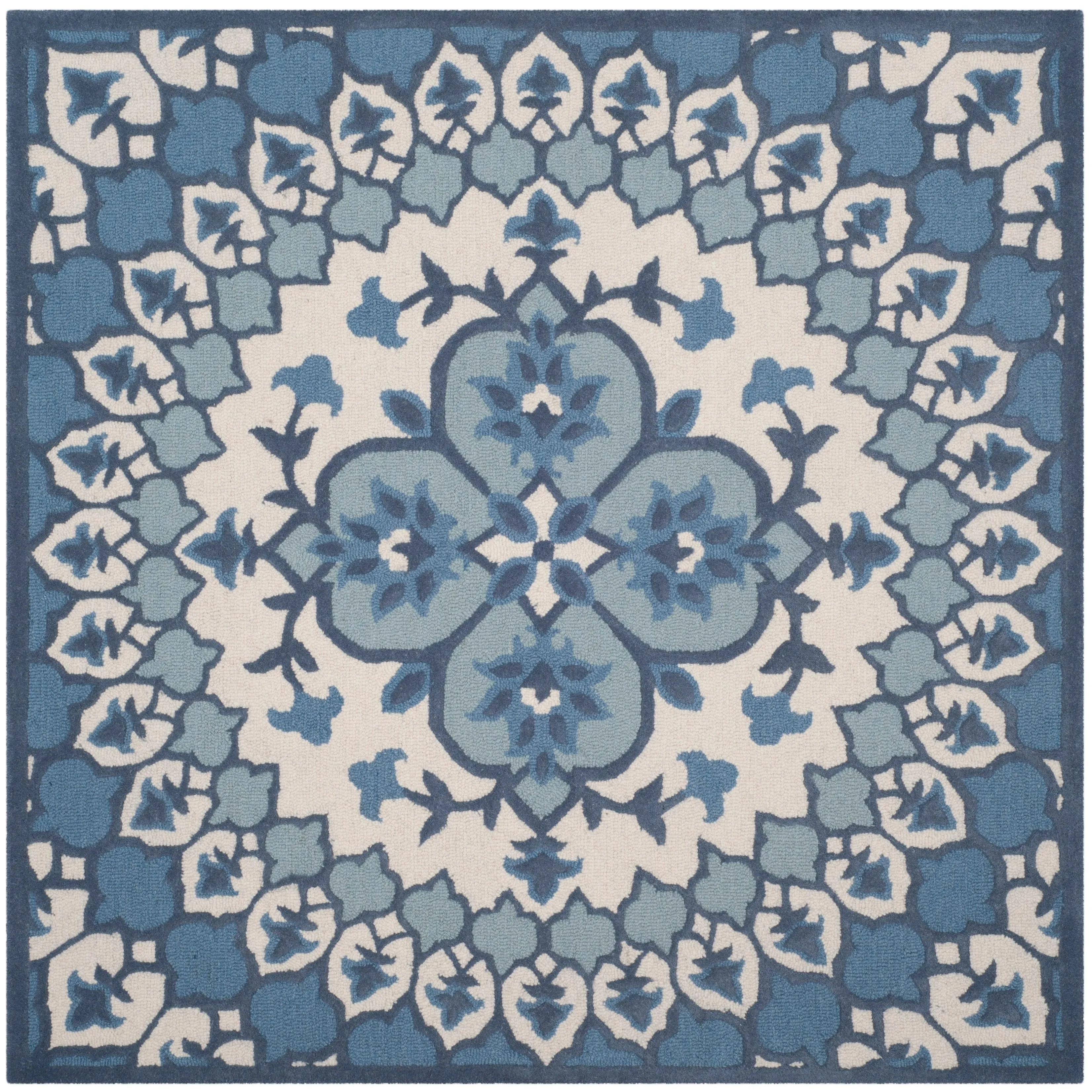 SAFAVIEH Handmade Bellagio Ronak Modern Oriental Wool Rug