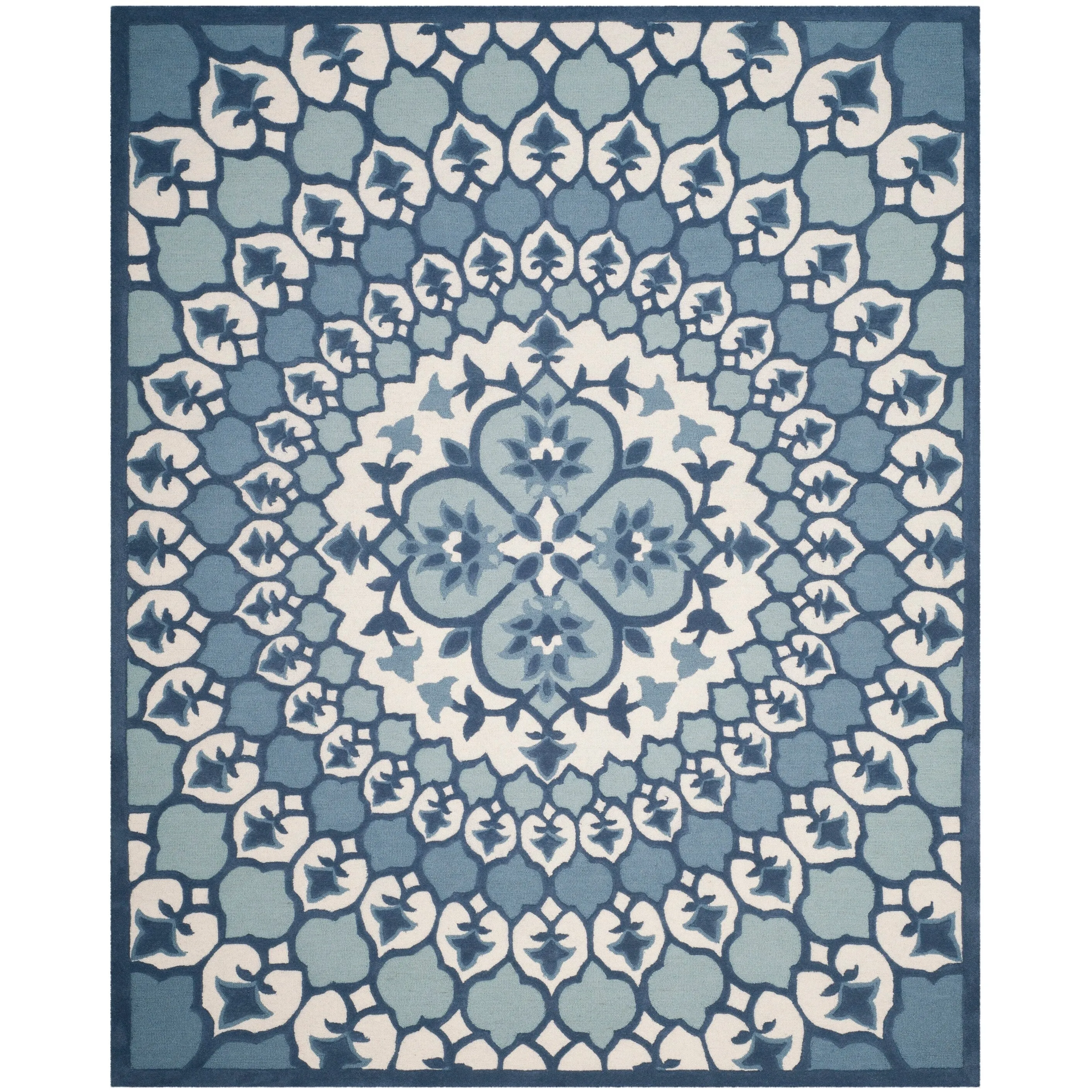 SAFAVIEH Handmade Bellagio Ronak Modern Oriental Wool Rug