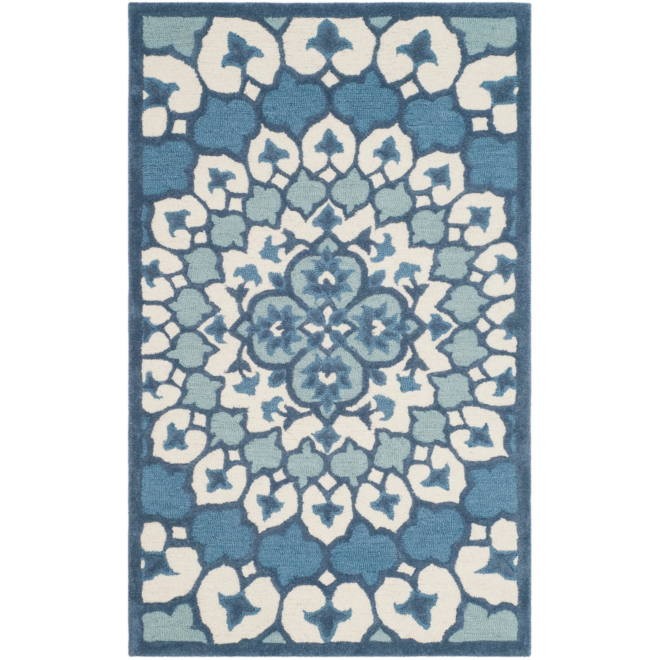 SAFAVIEH Handmade Bellagio Ronak Modern Oriental Wool Rug