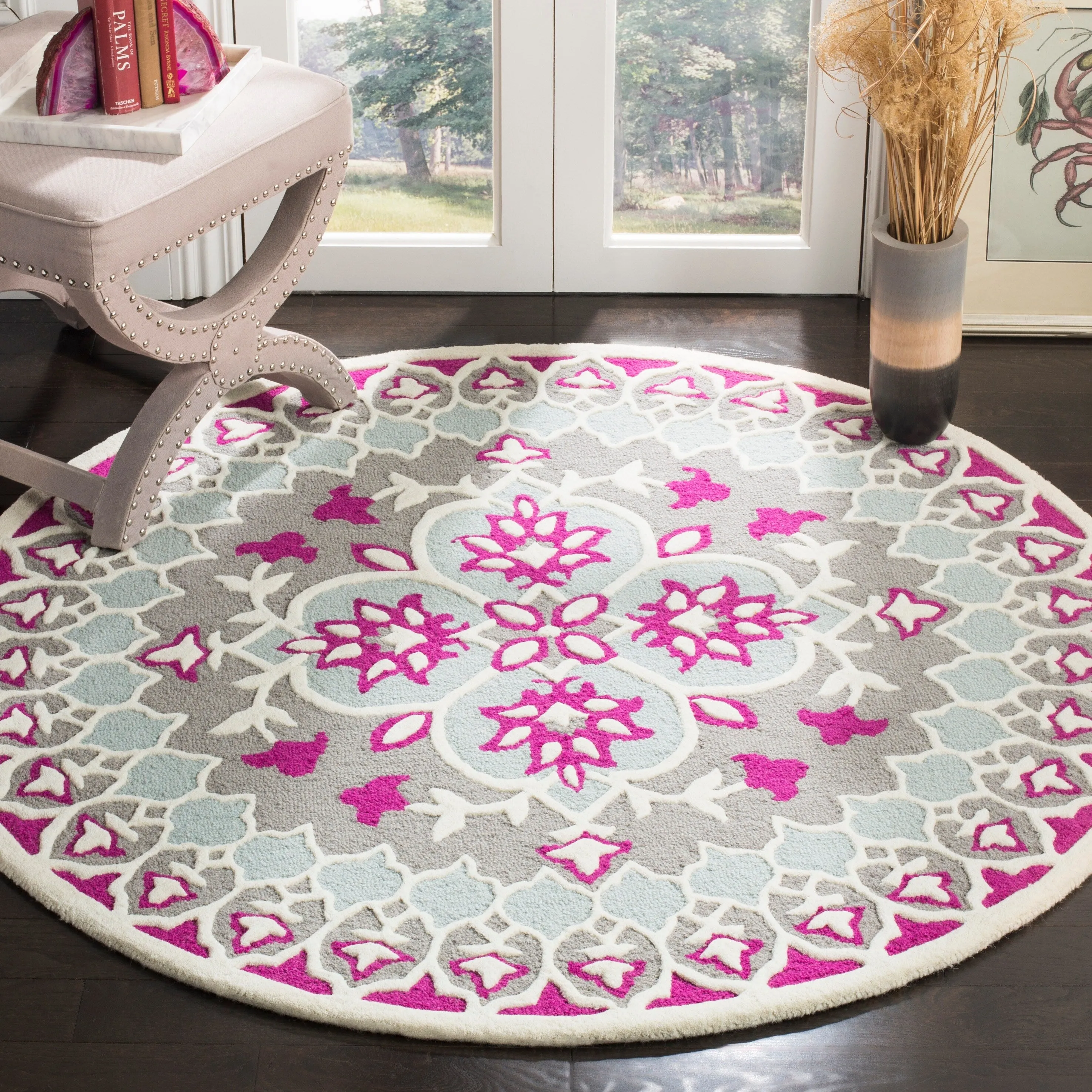 SAFAVIEH Handmade Bellagio Ronak Modern Oriental Wool Rug