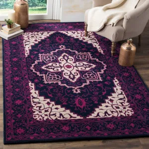 SAFAVIEH. Handmade Bellagio Rosmunda Modern Oriental Wool Rug