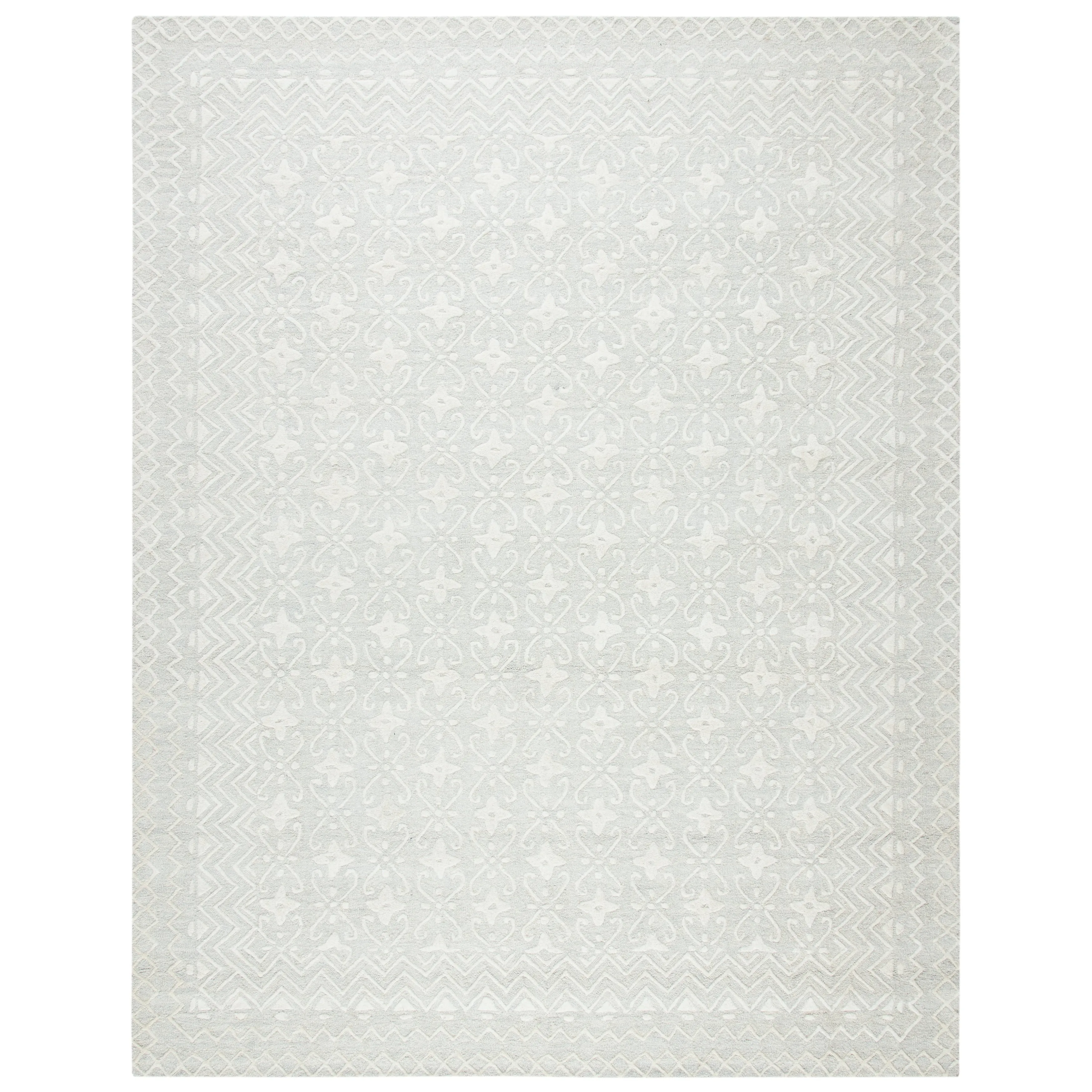SAFAVIEH Handmade Blossom Barbara Modern Floral Wool Rug