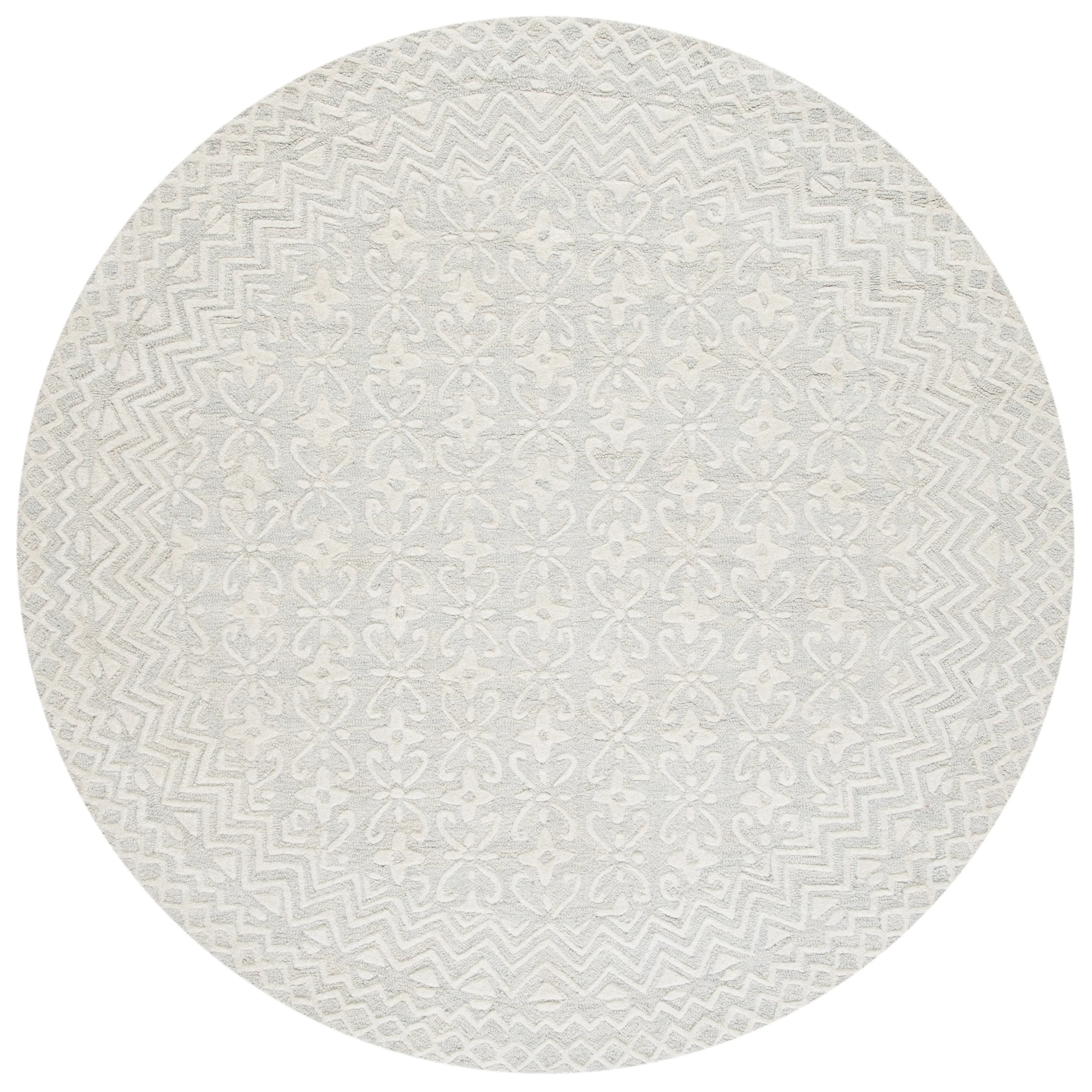 SAFAVIEH Handmade Blossom Barbara Modern Floral Wool Rug
