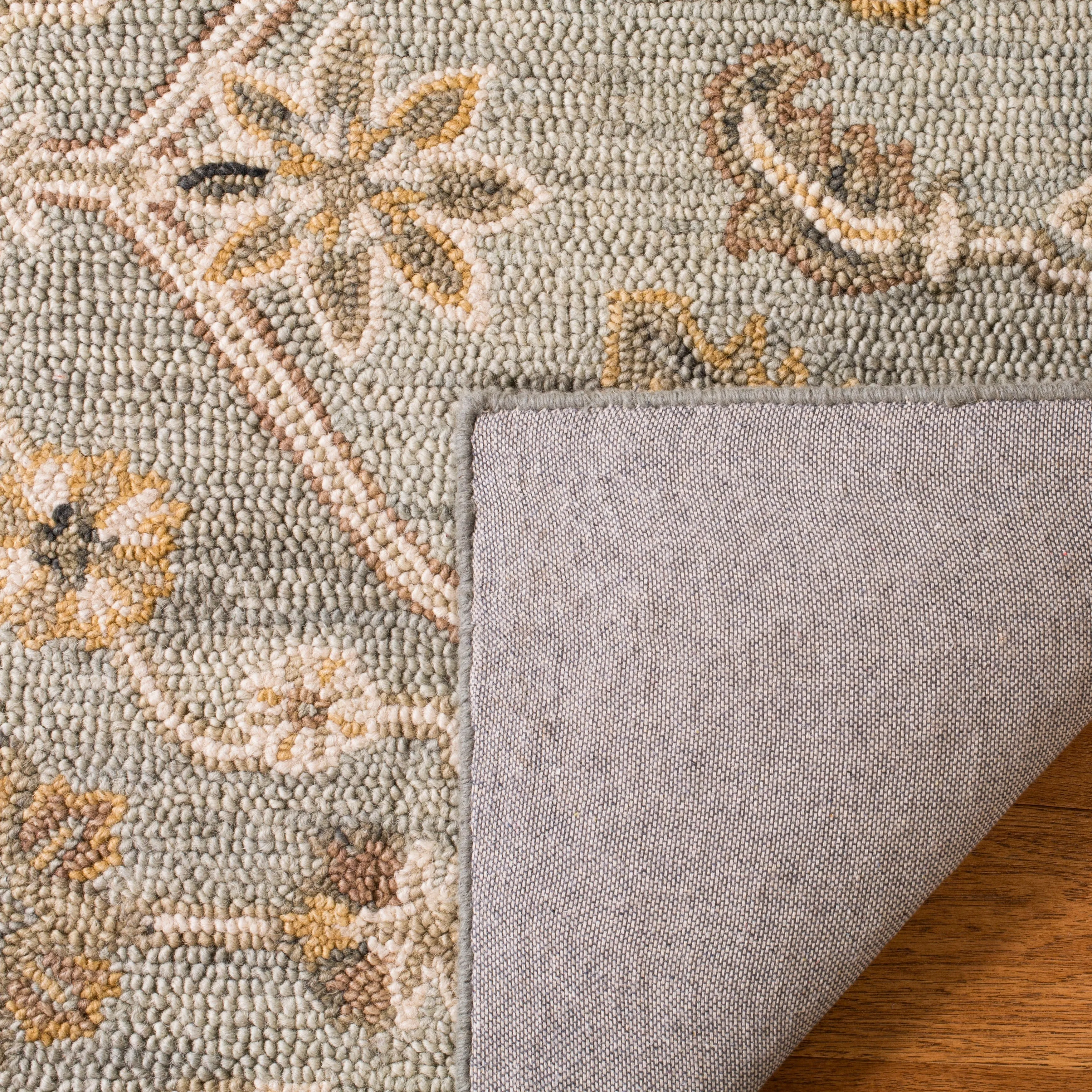 SAFAVIEH Handmade Blossom Eefke Modern Floral Wool Rug