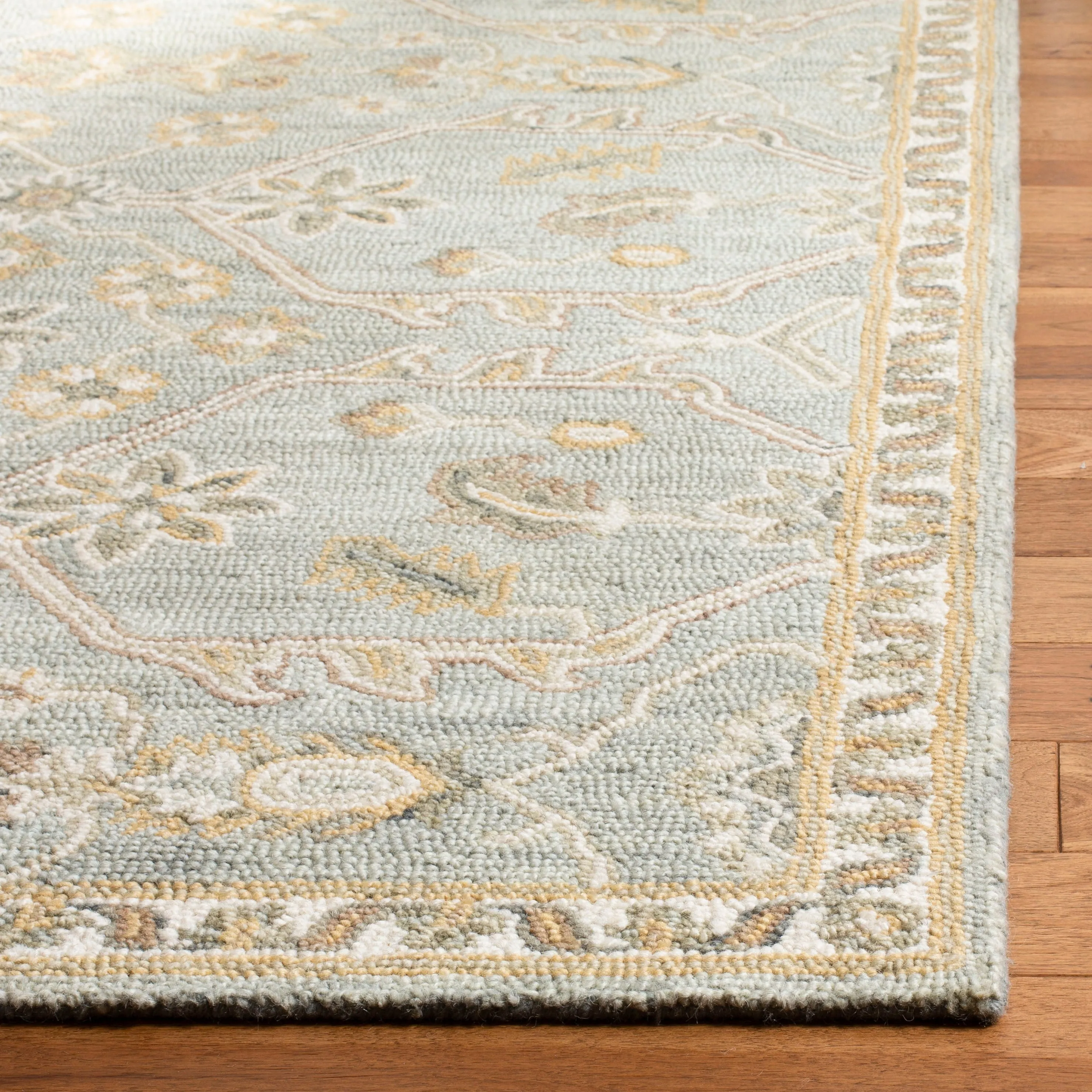 SAFAVIEH Handmade Blossom Eefke Modern Floral Wool Rug