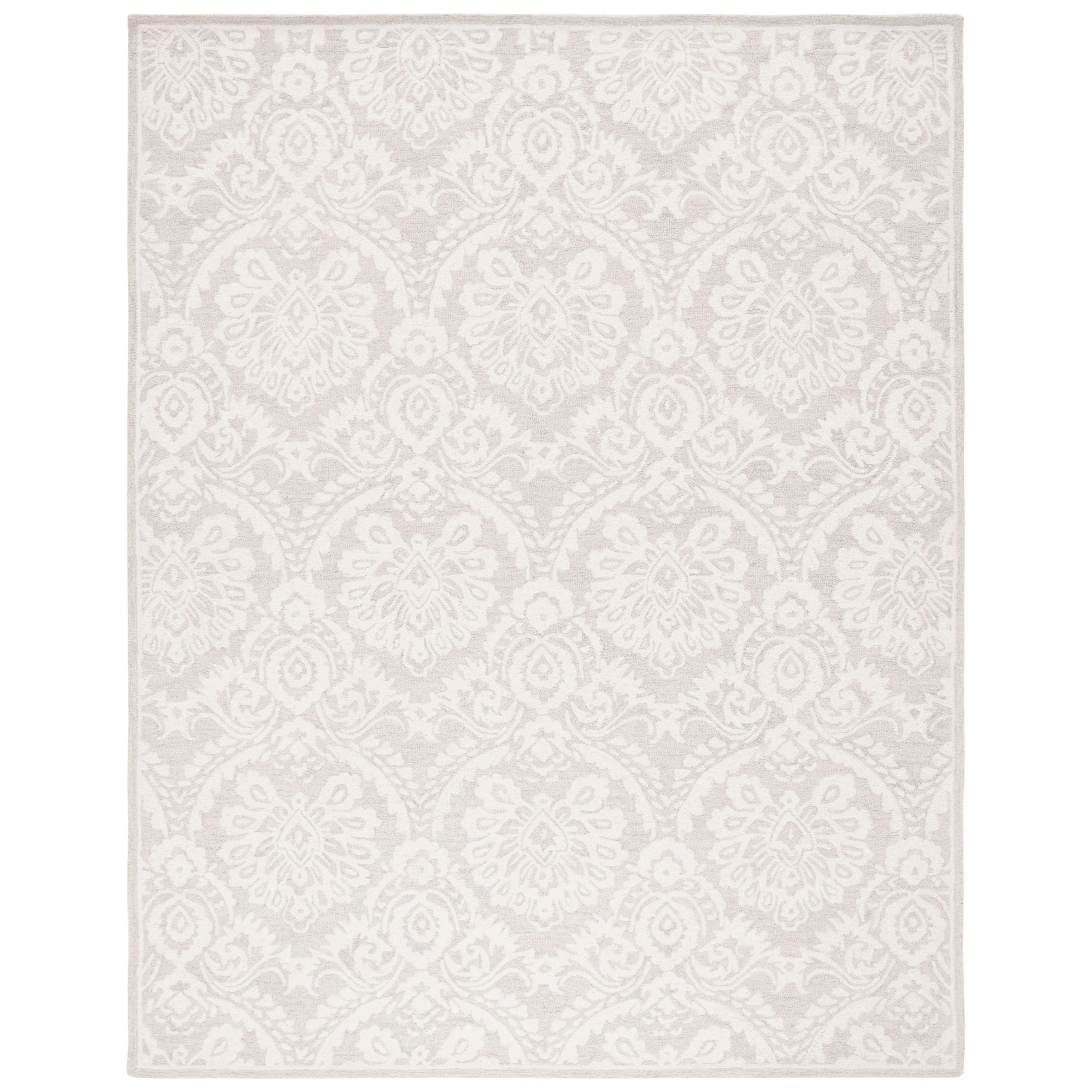 SAFAVIEH Handmade Blossom Esta Modern Floral Wool Rug
