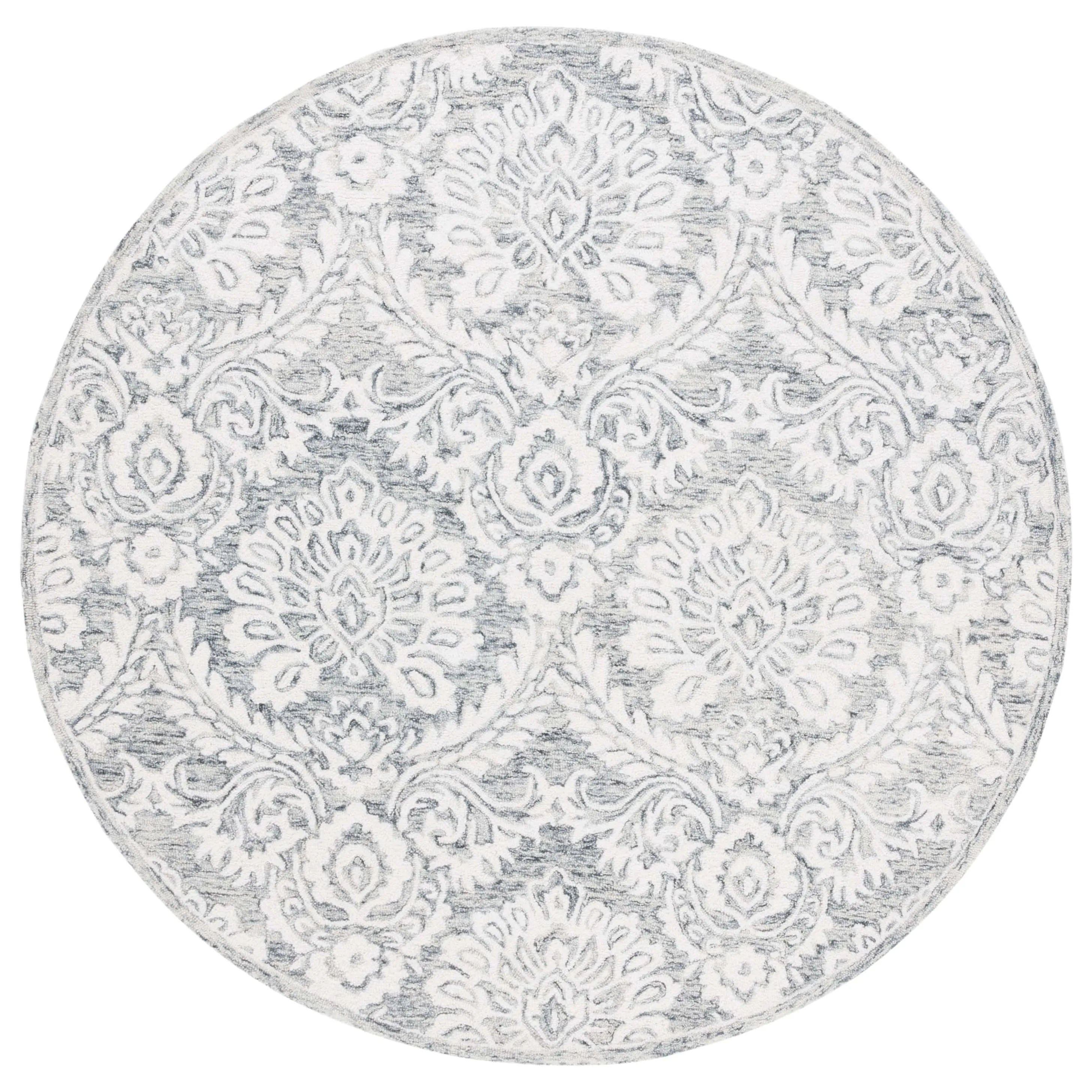 SAFAVIEH Handmade Blossom Esta Modern Floral Wool Rug
