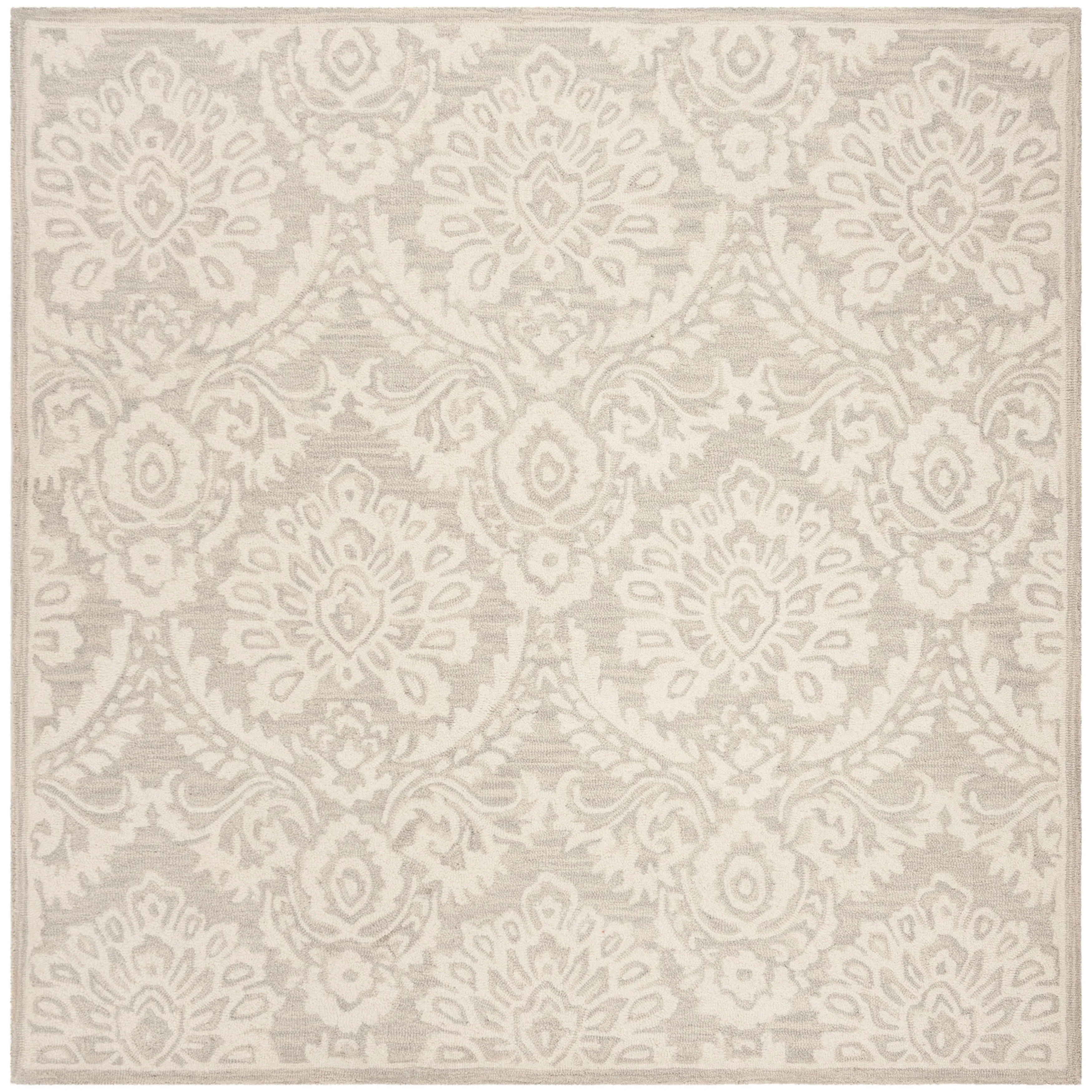 SAFAVIEH Handmade Blossom Esta Modern Floral Wool Rug