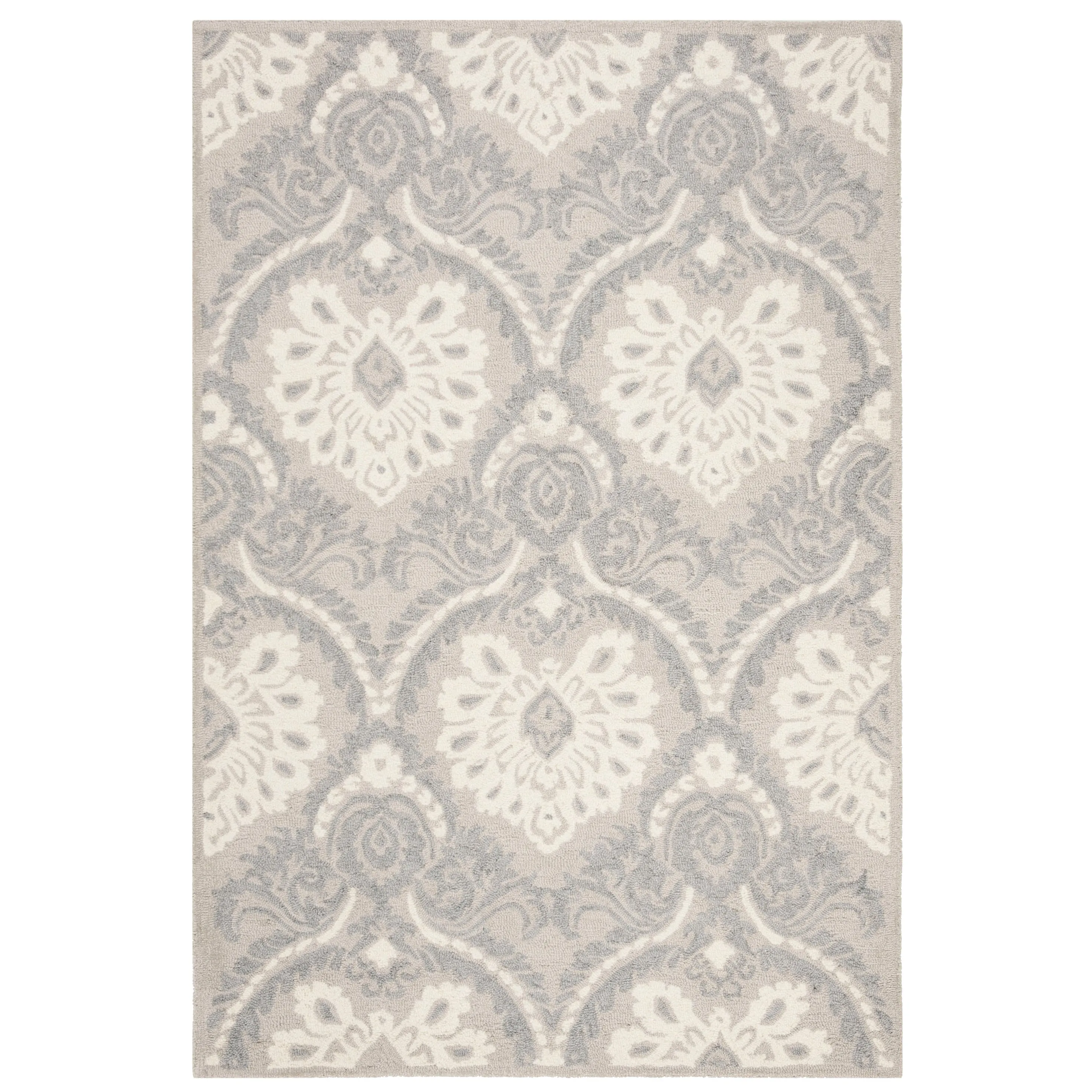 SAFAVIEH Handmade Blossom Esta Modern Floral Wool Rug