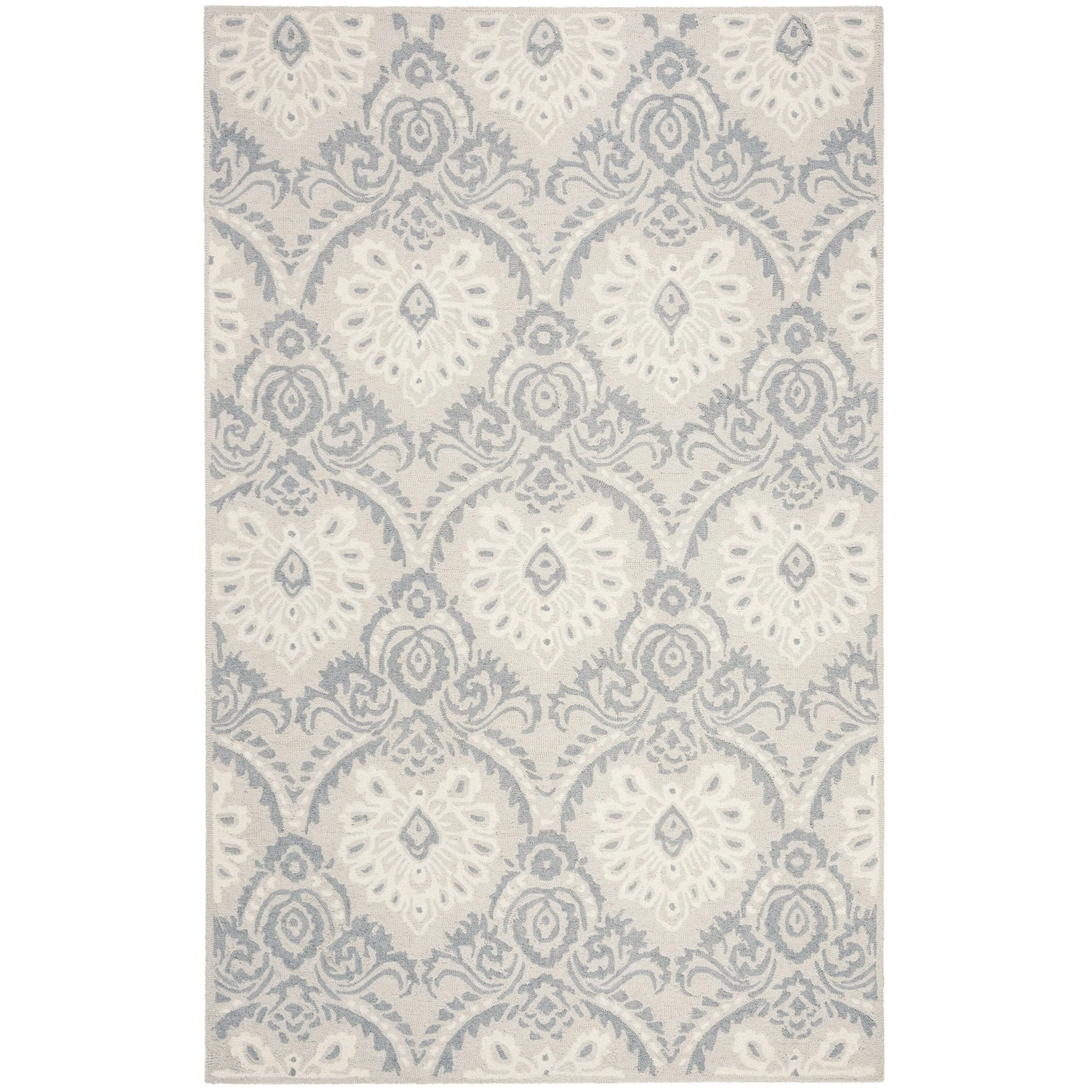 SAFAVIEH Handmade Blossom Esta Modern Floral Wool Rug
