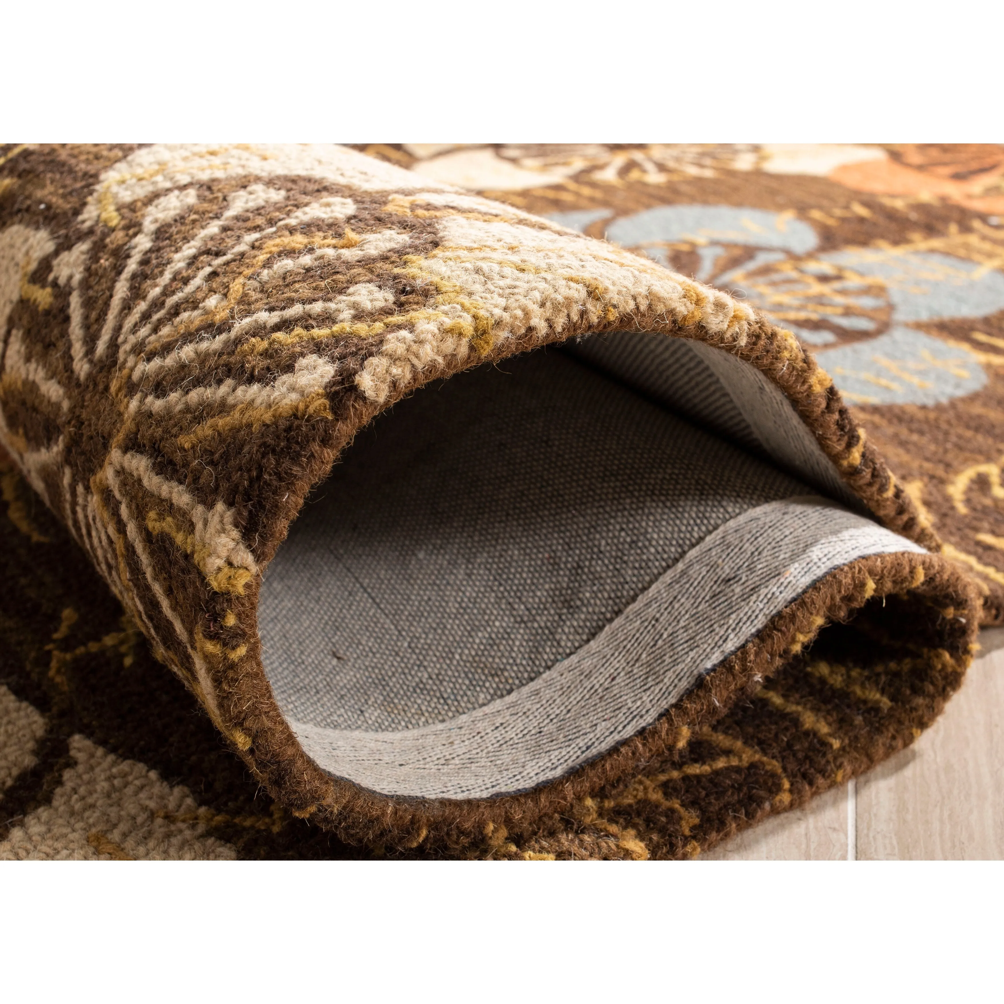 SAFAVIEH Handmade Blossom Gennadij Modern Floral Wool Rug