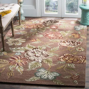 SAFAVIEH. Handmade Blossom Nergis Modern Floral Wool Rug